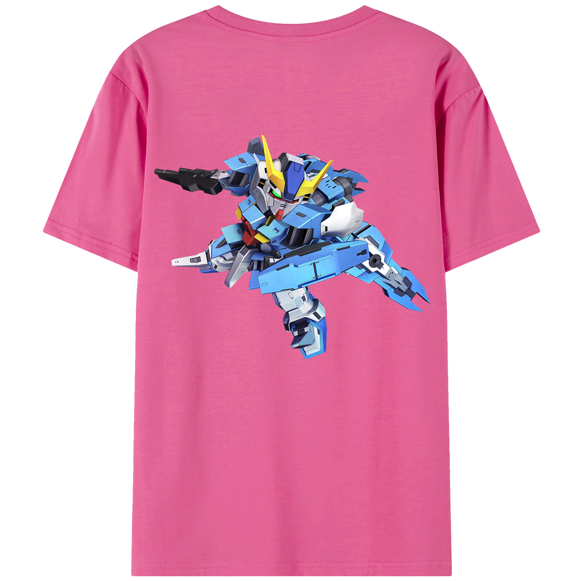 （画像用） 機動戦士ガンダム Mobile Suit Gundam レディース半袖Tシャツ(バックプリント)