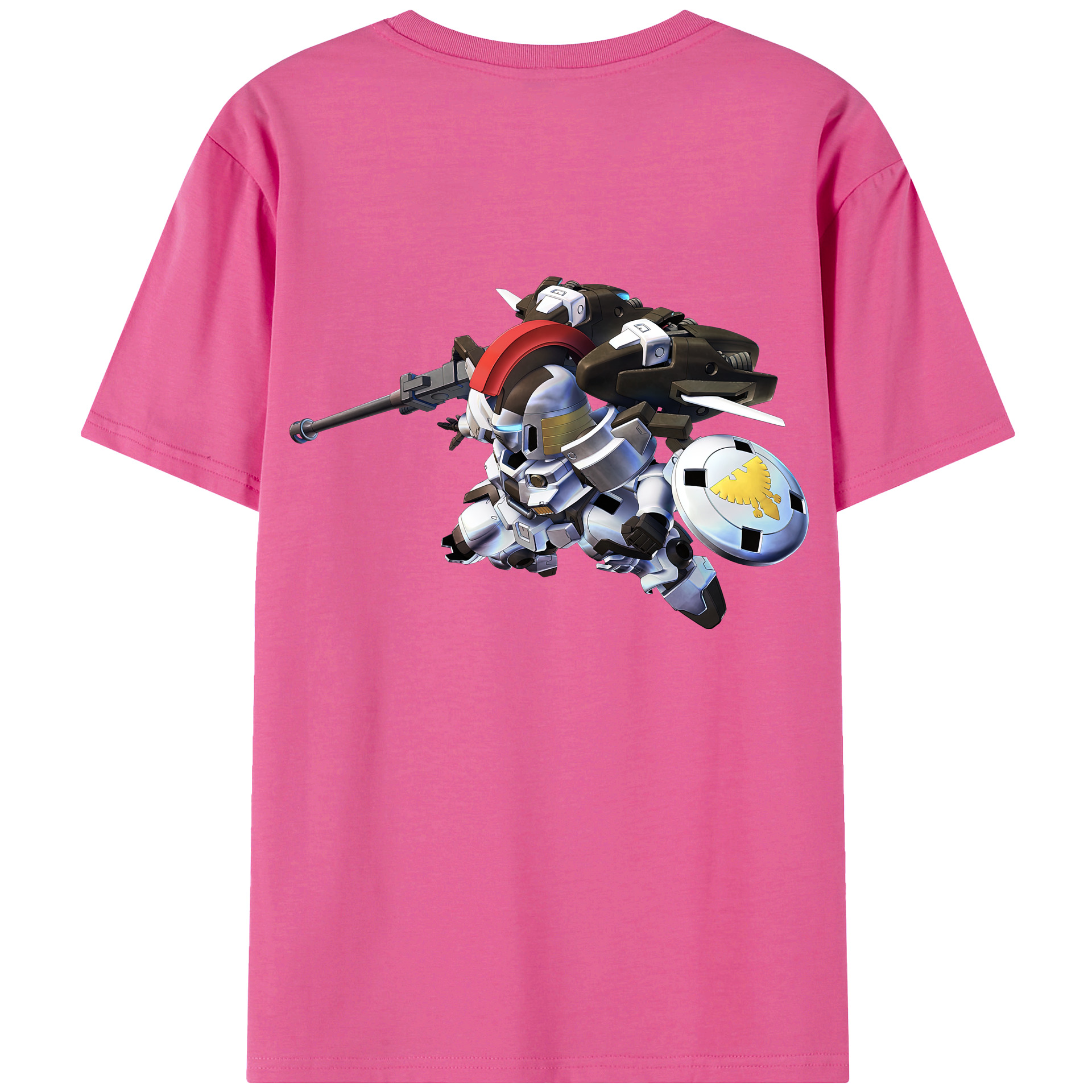 （画像用） 機動戦士ガンダム Mobile Suit Gundam レディース半袖Tシャツ(バックプリント)
