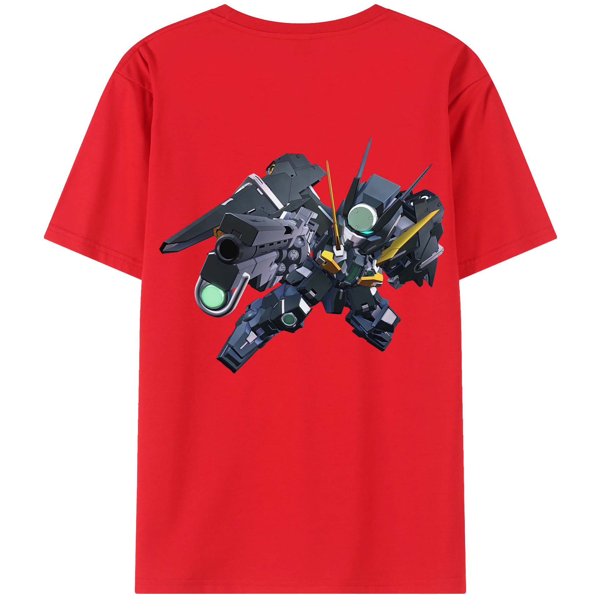 （画像用） 機動戦士ガンダム Mobile Suit Gundam レディース半袖Tシャツ(バックプリント)