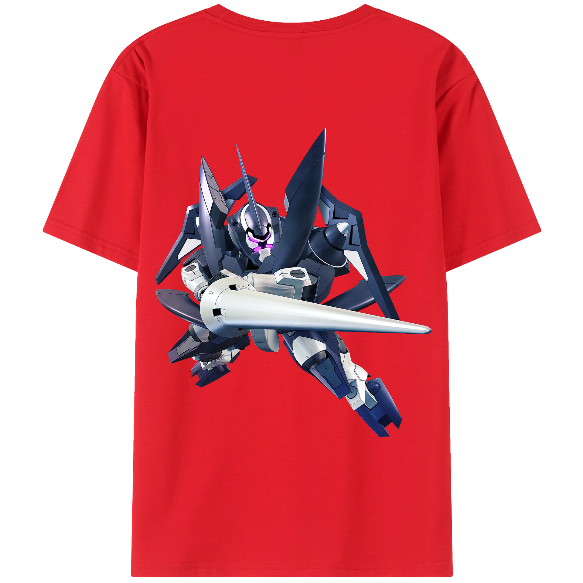 （画像用） 機動戦士ガンダム Mobile Suit Gundam レディース半袖Tシャツ(バックプリント)