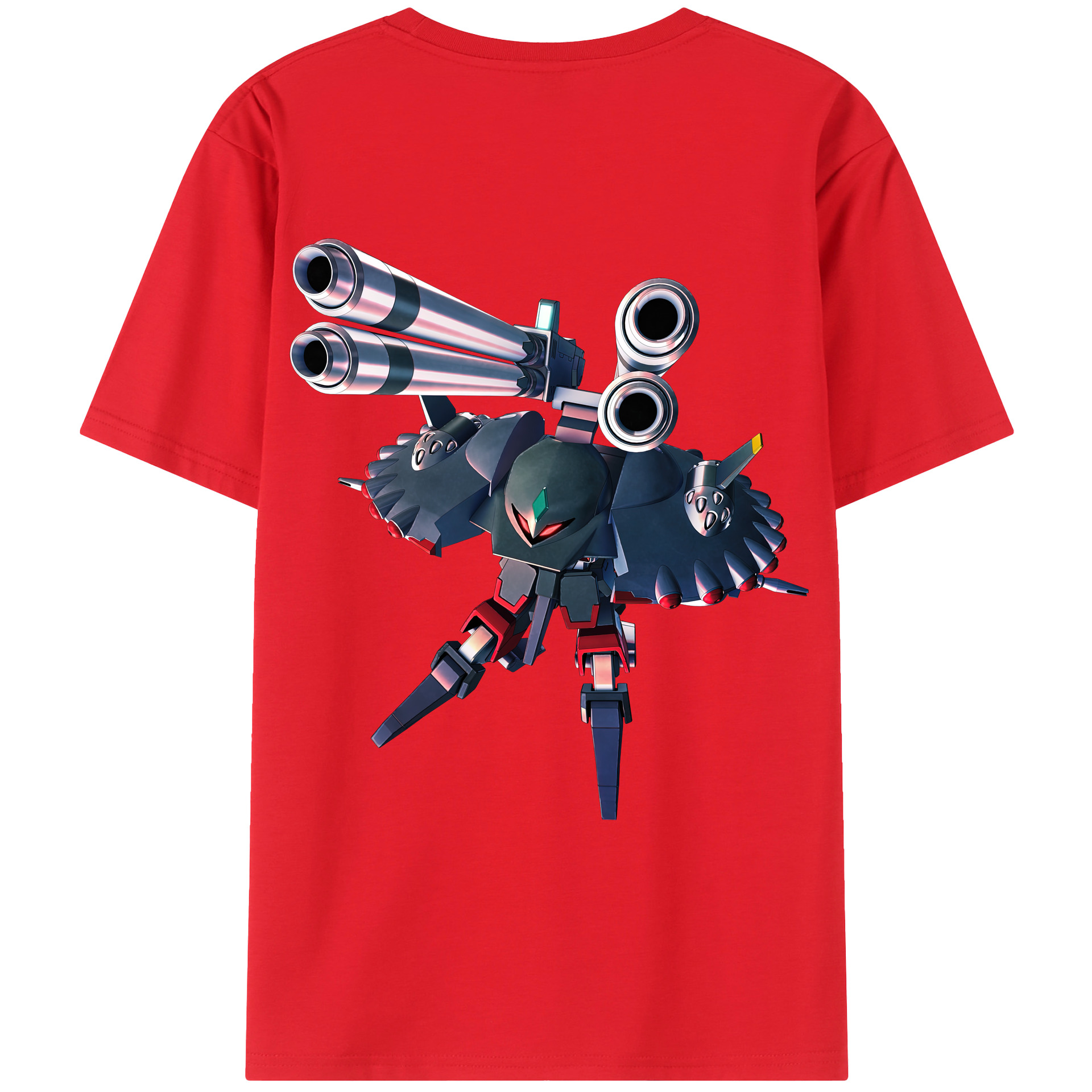 （画像用） 機動戦士ガンダム Mobile Suit Gundam レディース半袖Tシャツ(バックプリント)