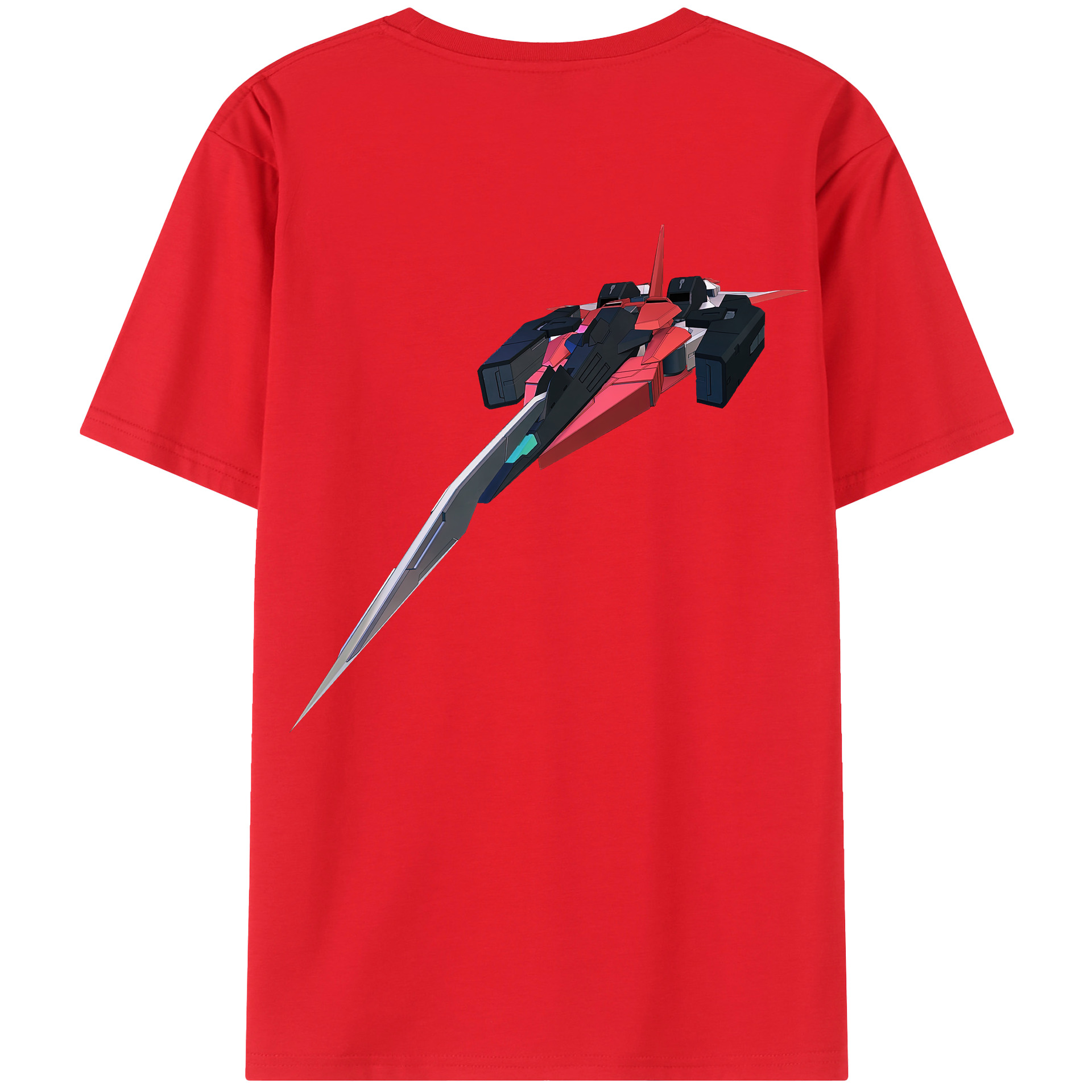 （画像用） 機動戦士ガンダム Mobile Suit Gundam レディース半袖Tシャツ(バックプリント)