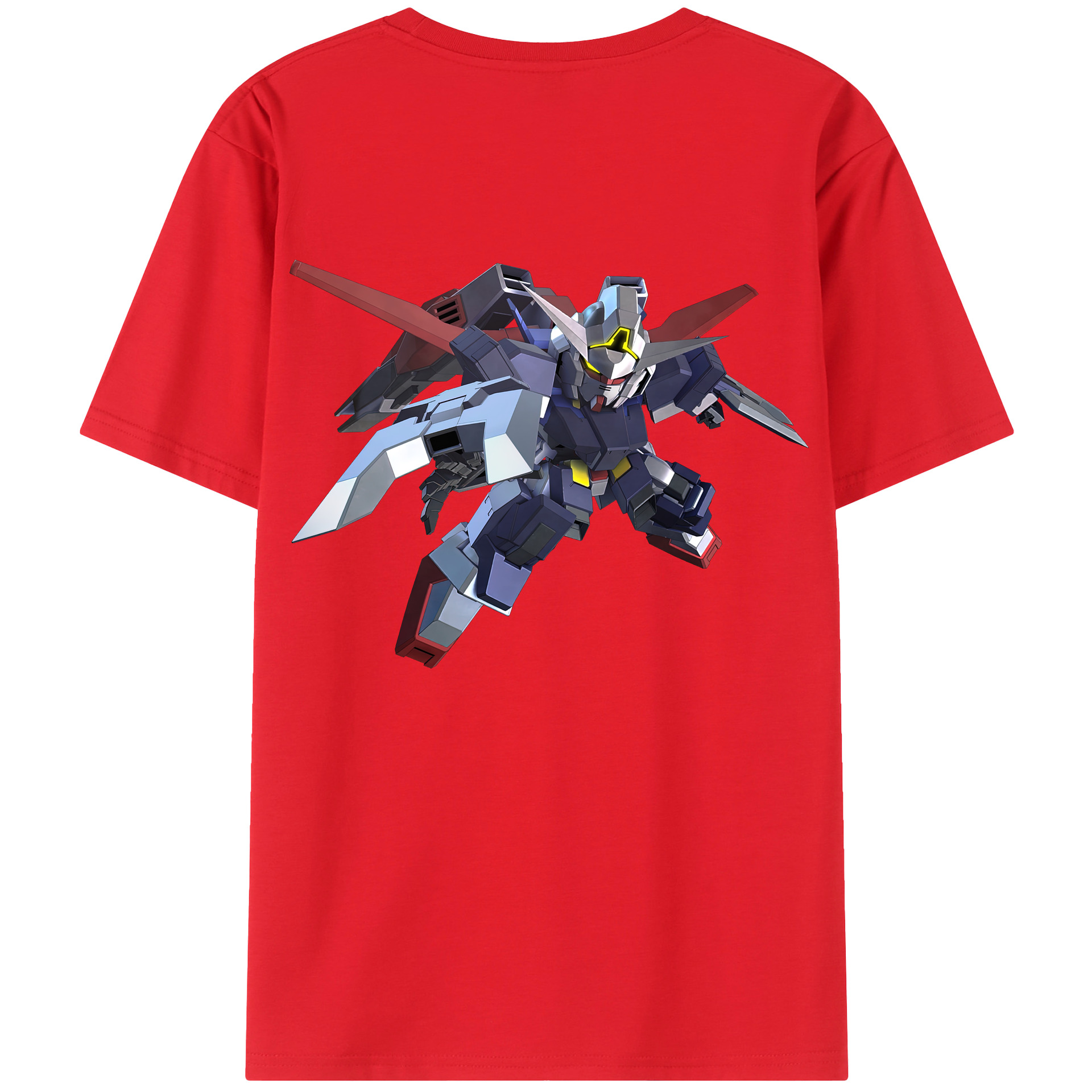 （画像用） 機動戦士ガンダム Mobile Suit Gundam レディース半袖Tシャツ(バックプリント)