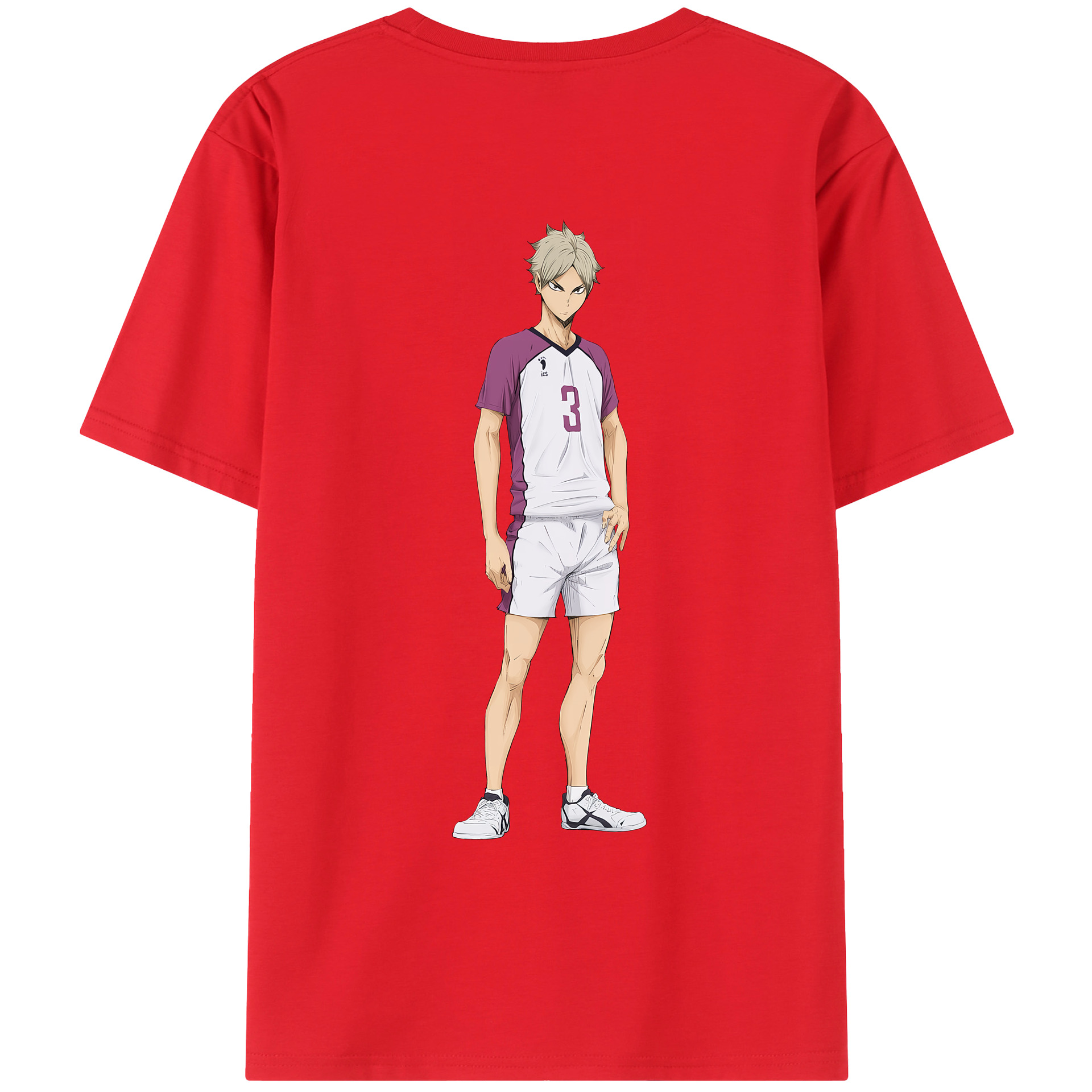 （画像用） 機動戦士ガンダム Mobile Suit Gundam レディース半袖Tシャツ(バックプリント)