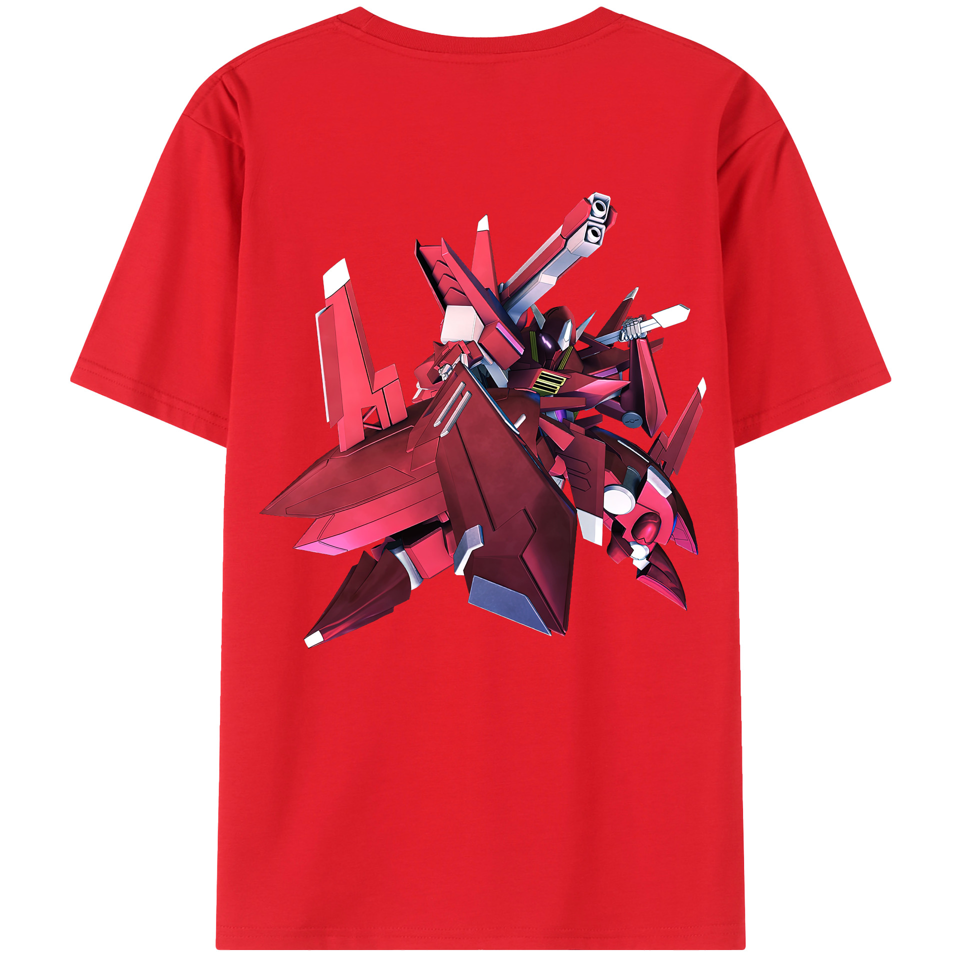 （画像用） 機動戦士ガンダム Mobile Suit Gundam レディース半袖Tシャツ(バックプリント)