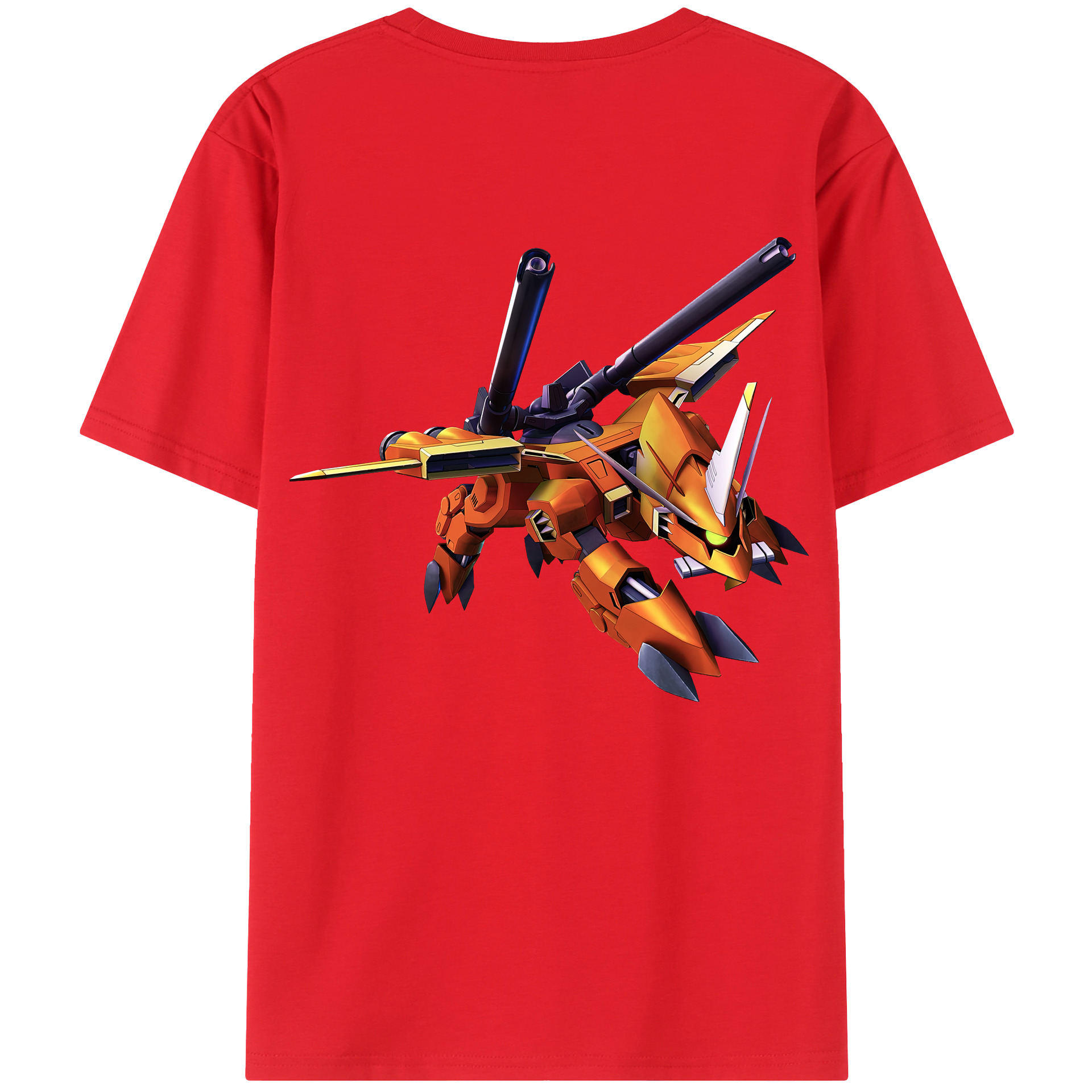 （画像用） 機動戦士ガンダム Mobile Suit Gundam レディース半袖Tシャツ(バックプリント)