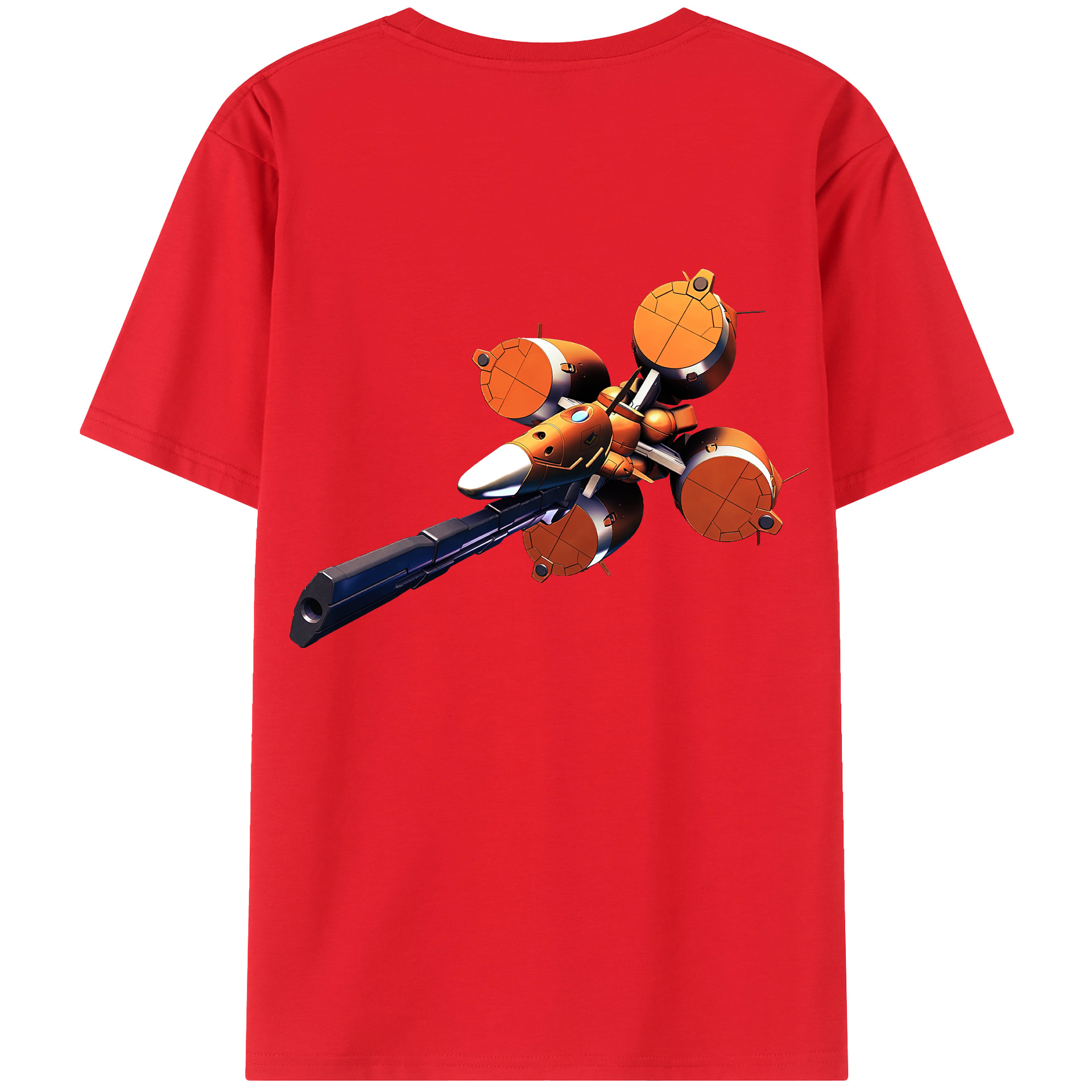 （画像用） 機動戦士ガンダム Mobile Suit Gundam レディース半袖Tシャツ(バックプリント)