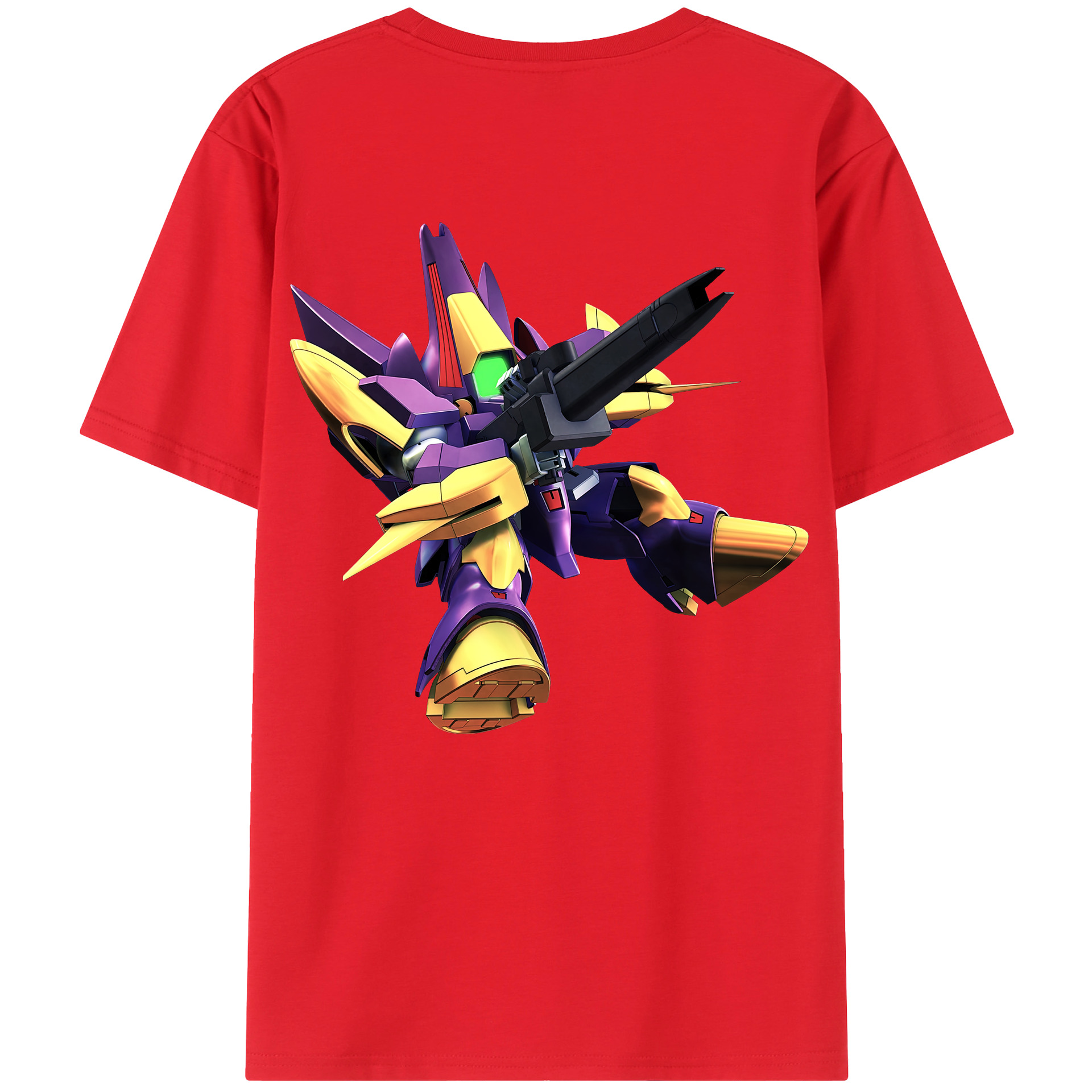 （画像用） 機動戦士ガンダム Mobile Suit Gundam レディース半袖Tシャツ(バックプリント)