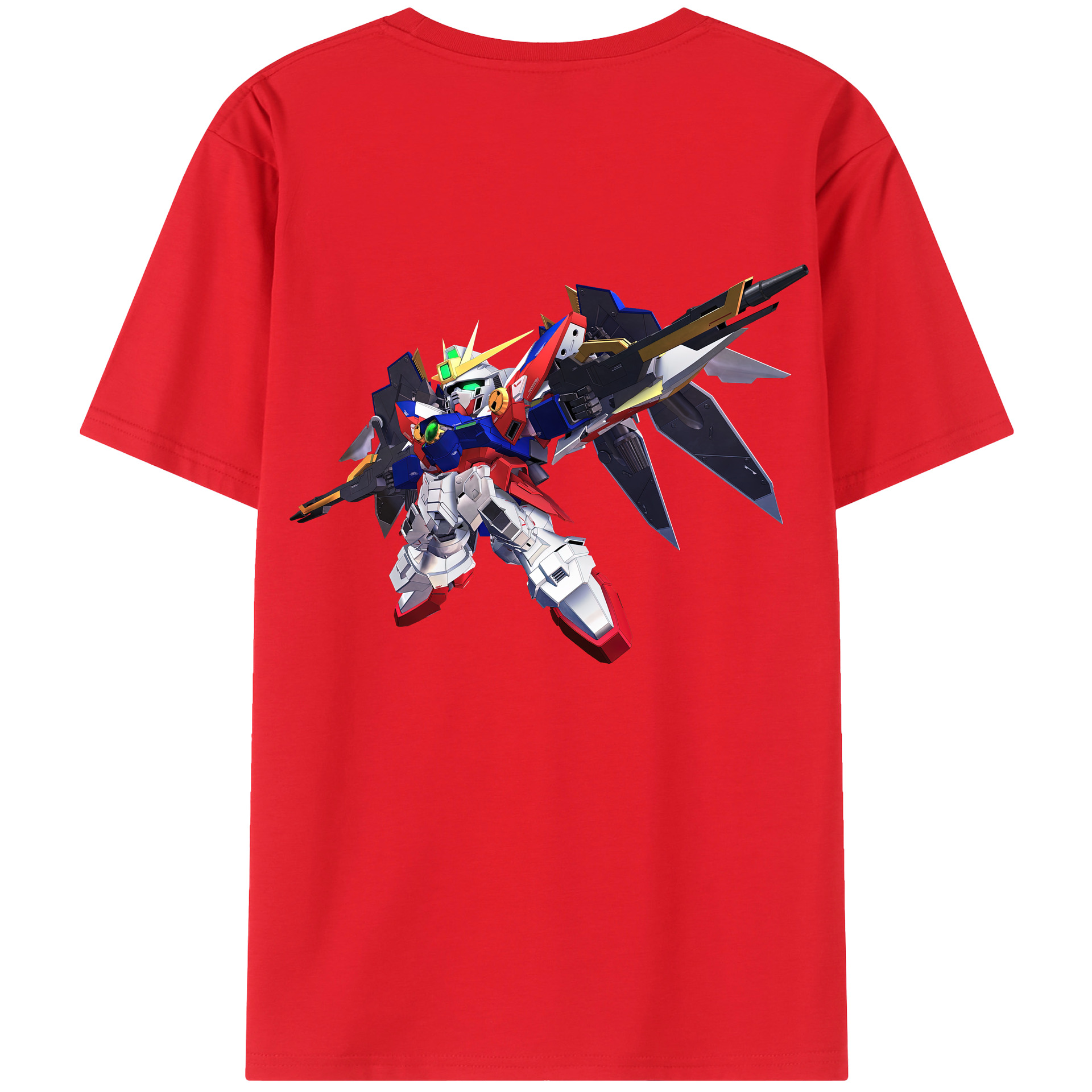 （画像用） 機動戦士ガンダム Mobile Suit Gundam レディース半袖Tシャツ(バックプリント)