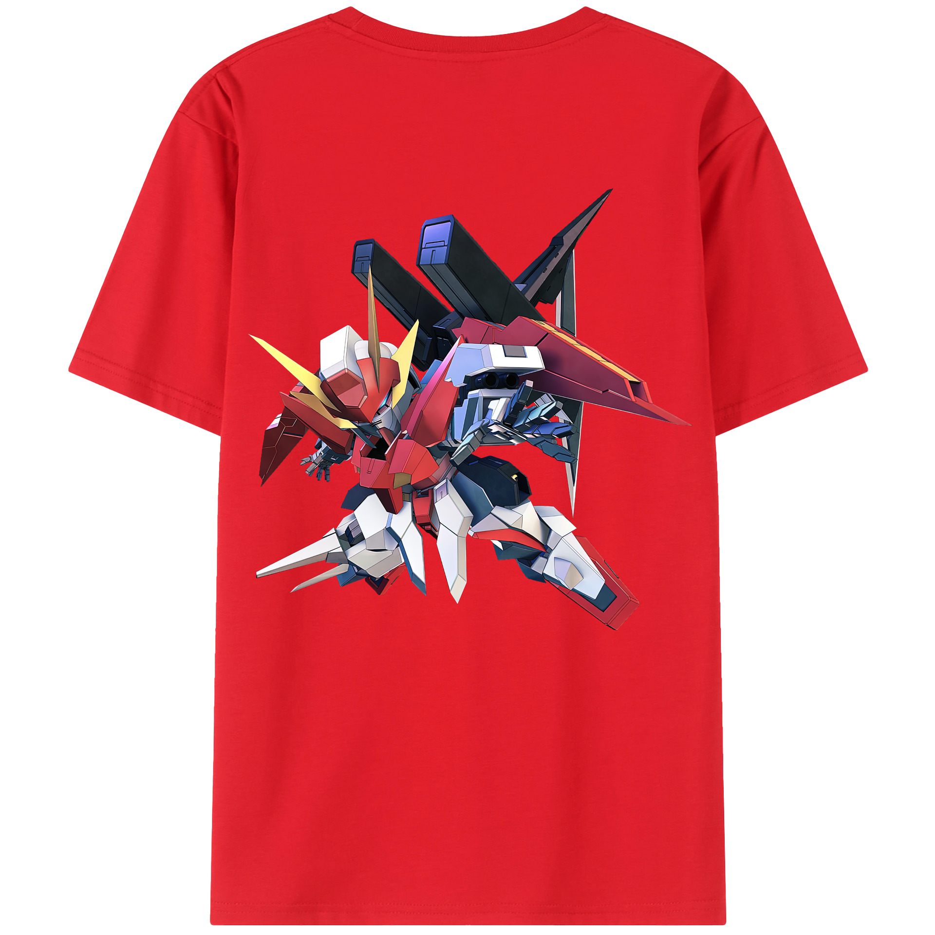 （画像用） 機動戦士ガンダム Mobile Suit Gundam レディース半袖Tシャツ(バックプリント)