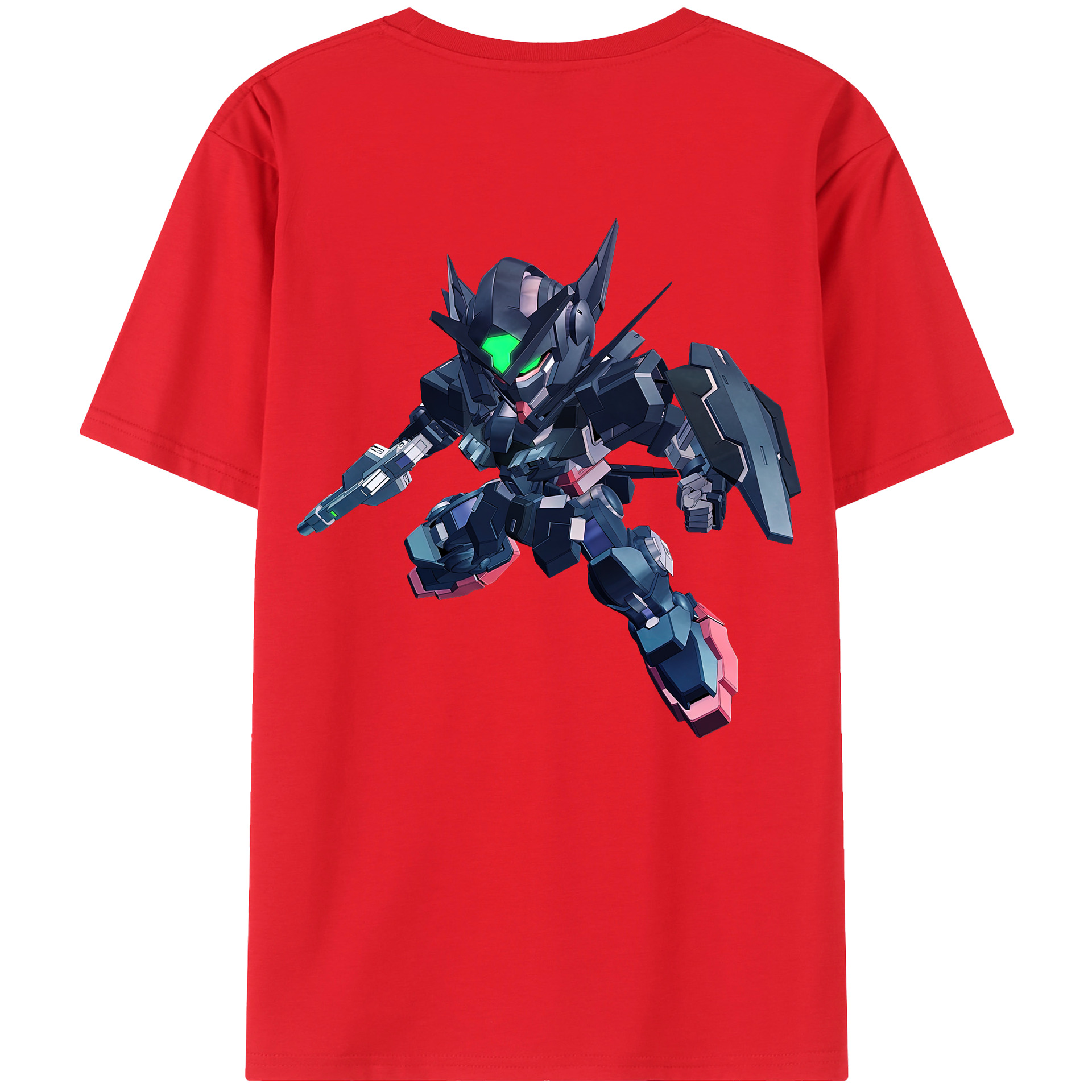 （画像用） 機動戦士ガンダム Mobile Suit Gundam レディース半袖Tシャツ(バックプリント)