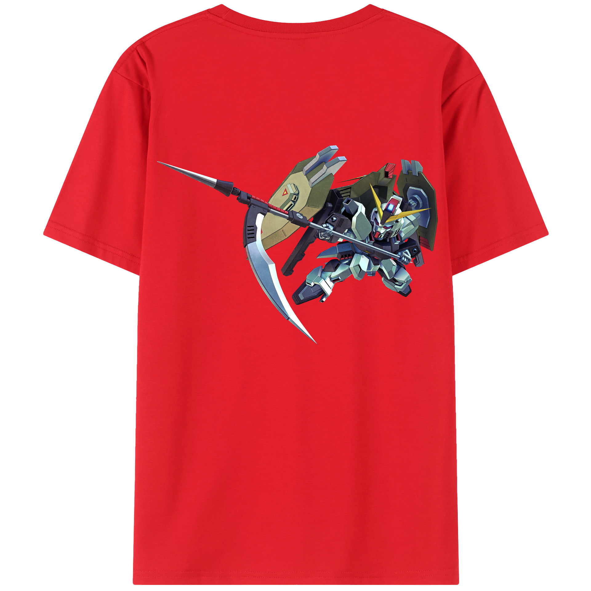 （画像用） 機動戦士ガンダム Mobile Suit Gundam レディース半袖Tシャツ(バックプリント)