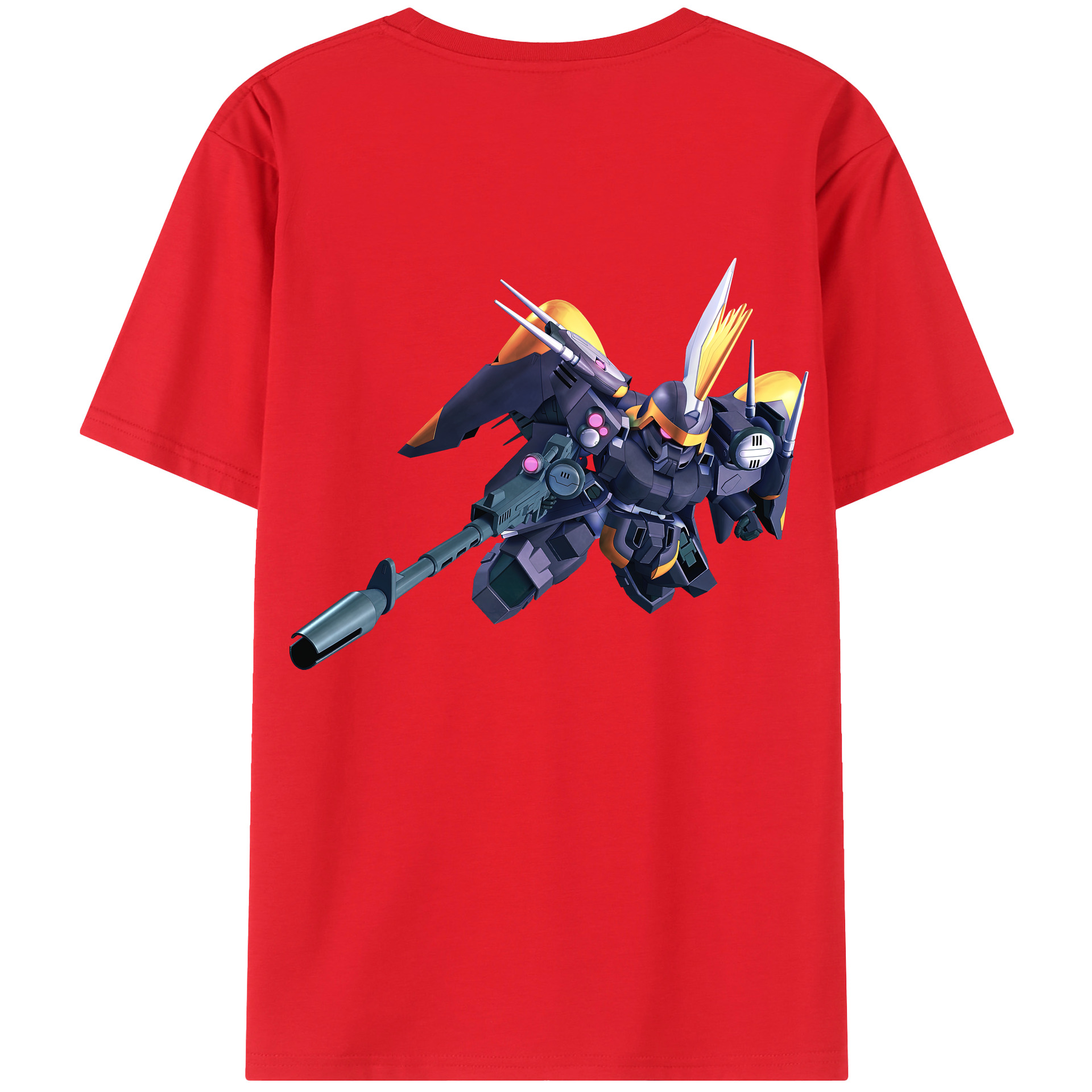 （画像用） 機動戦士ガンダム Mobile Suit Gundam レディース半袖Tシャツ(バックプリント)