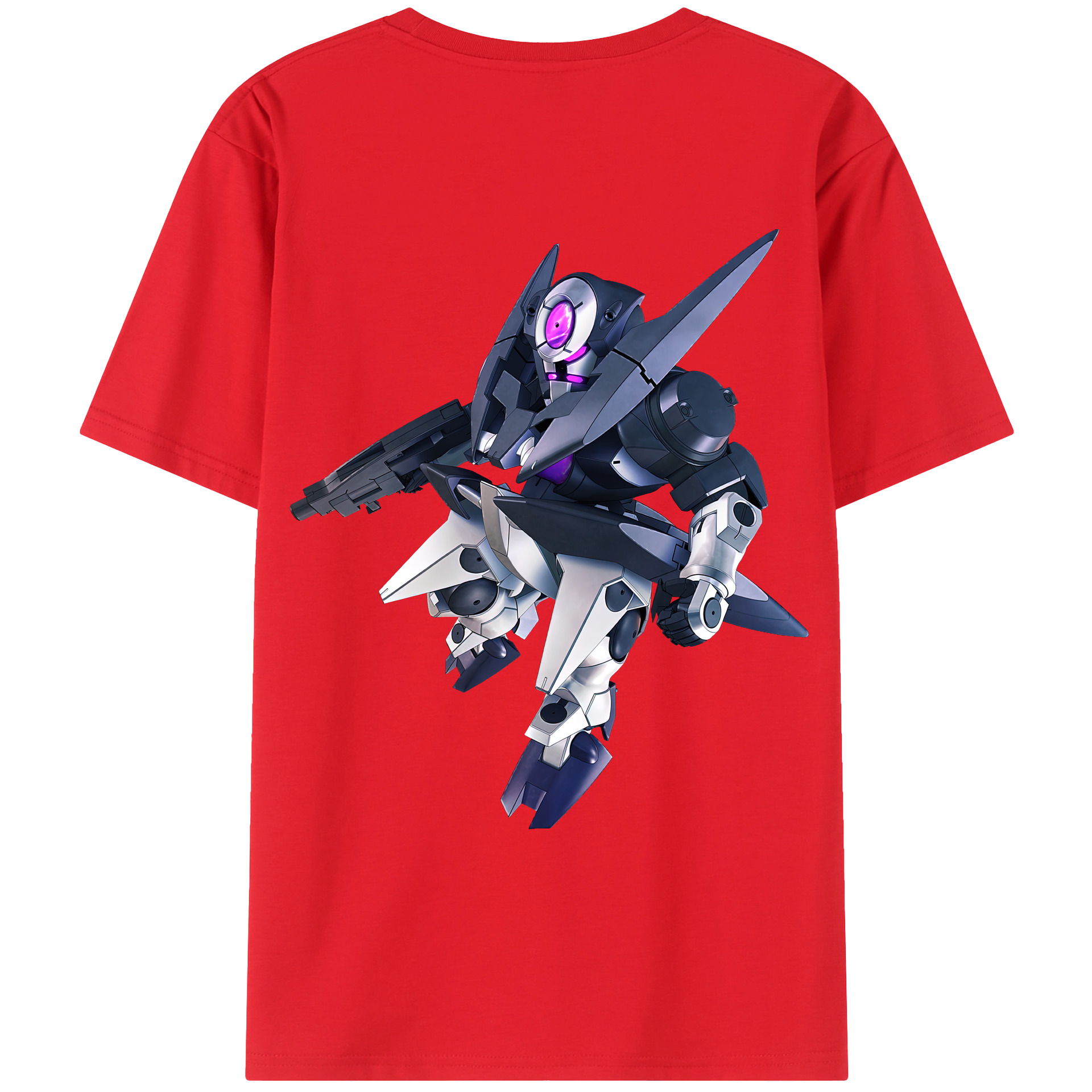 （画像用） 機動戦士ガンダム Mobile Suit Gundam レディース半袖Tシャツ(バックプリント)