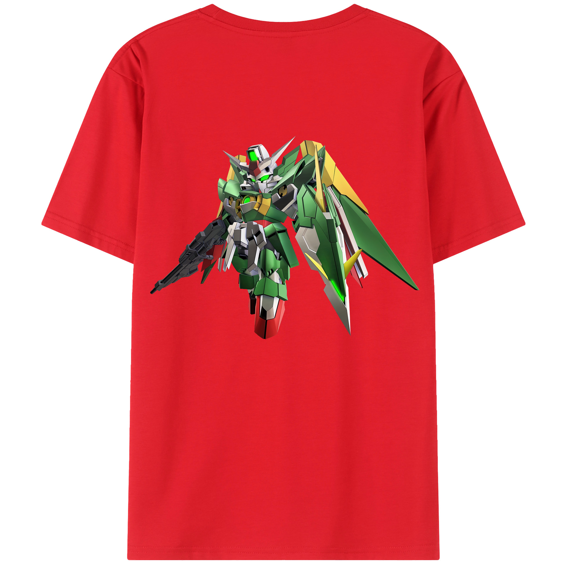 （画像用） 機動戦士ガンダム Mobile Suit Gundam レディース半袖Tシャツ(バックプリント)