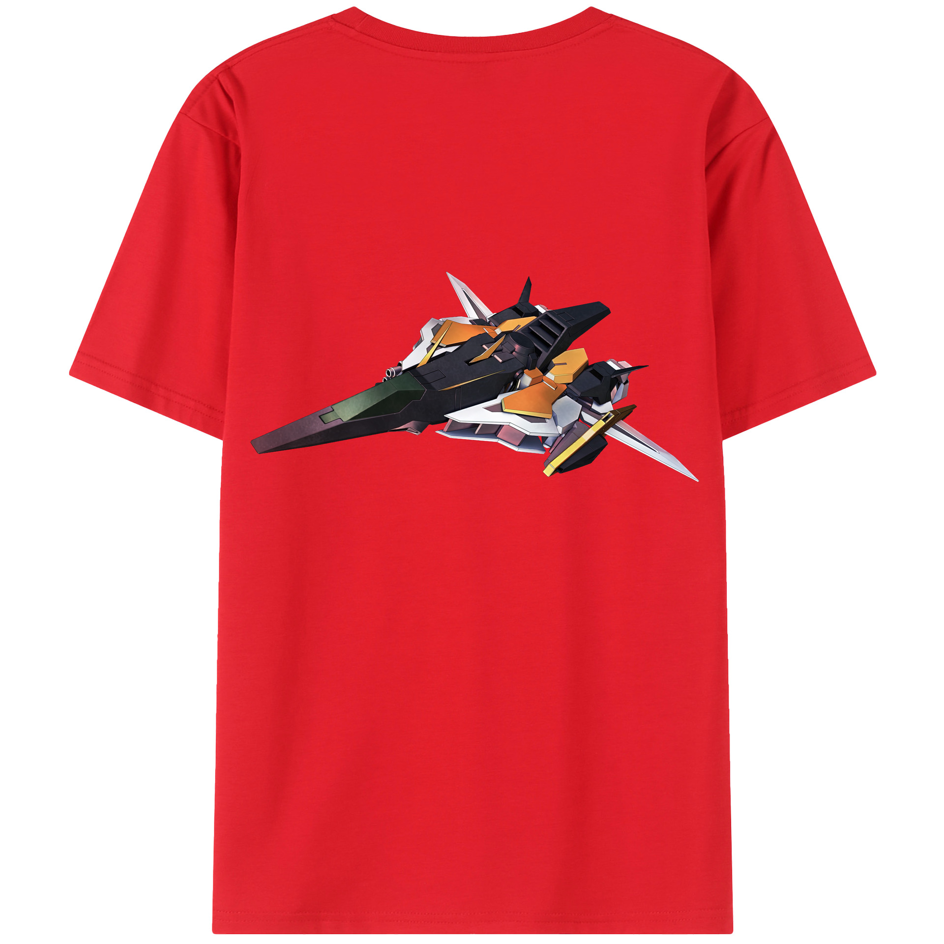 （画像用） 機動戦士ガンダム Mobile Suit Gundam レディース半袖Tシャツ(バックプリント)