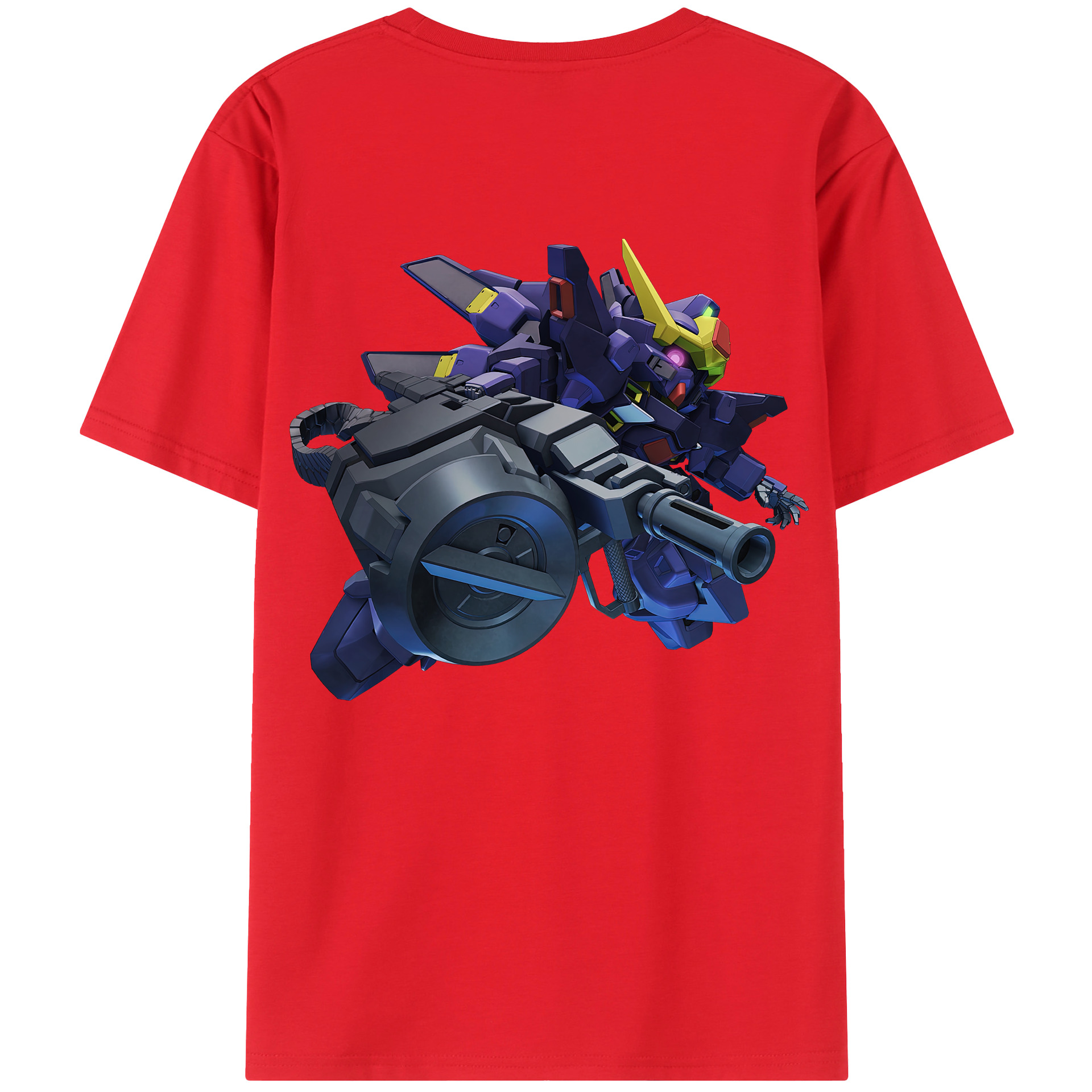 （画像用） 機動戦士ガンダム Mobile Suit Gundam レディース半袖Tシャツ(バックプリント)