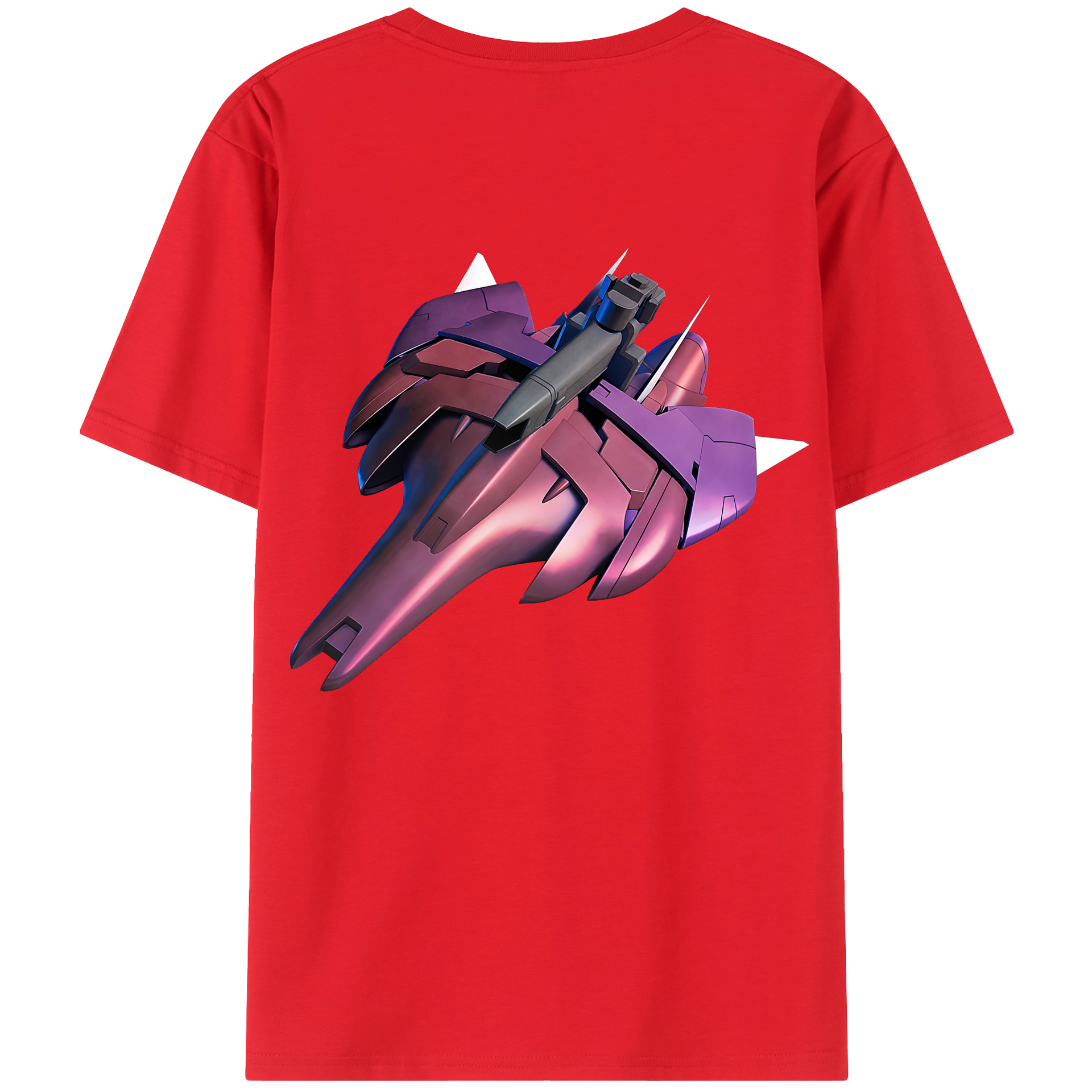 （画像用） 機動戦士ガンダム Mobile Suit Gundam レディース半袖Tシャツ(バックプリント)
