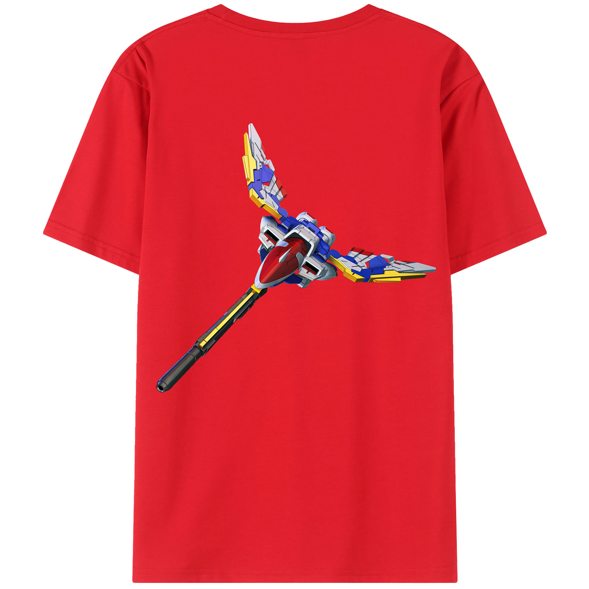 （画像用） 機動戦士ガンダム Mobile Suit Gundam レディース半袖Tシャツ(バックプリント)