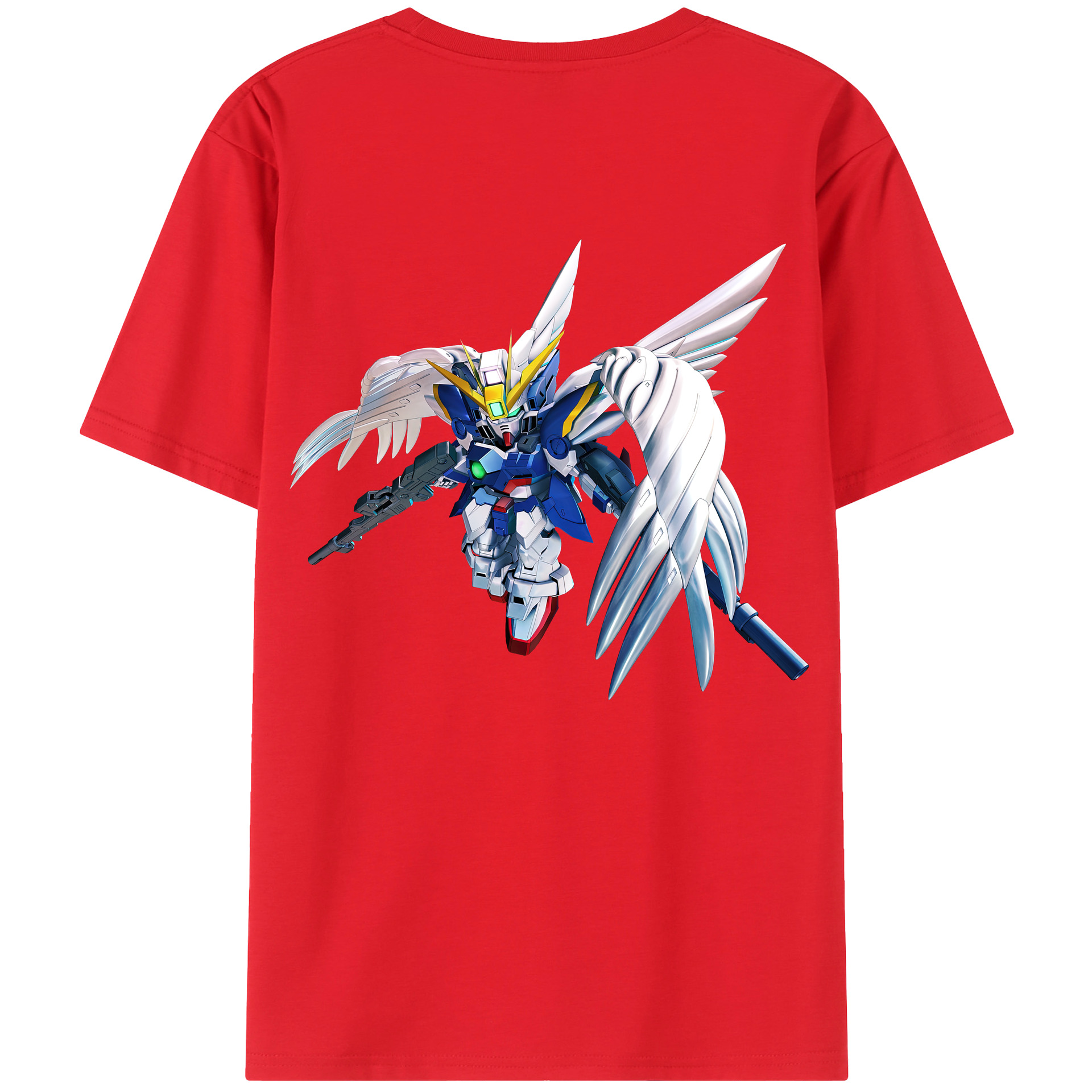（画像用） 機動戦士ガンダム Mobile Suit Gundam レディース半袖Tシャツ(バックプリント)