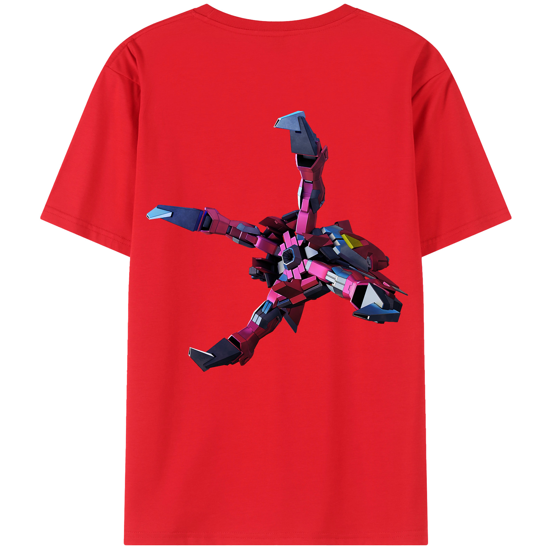（画像用） 機動戦士ガンダム Mobile Suit Gundam レディース半袖Tシャツ(バックプリント)