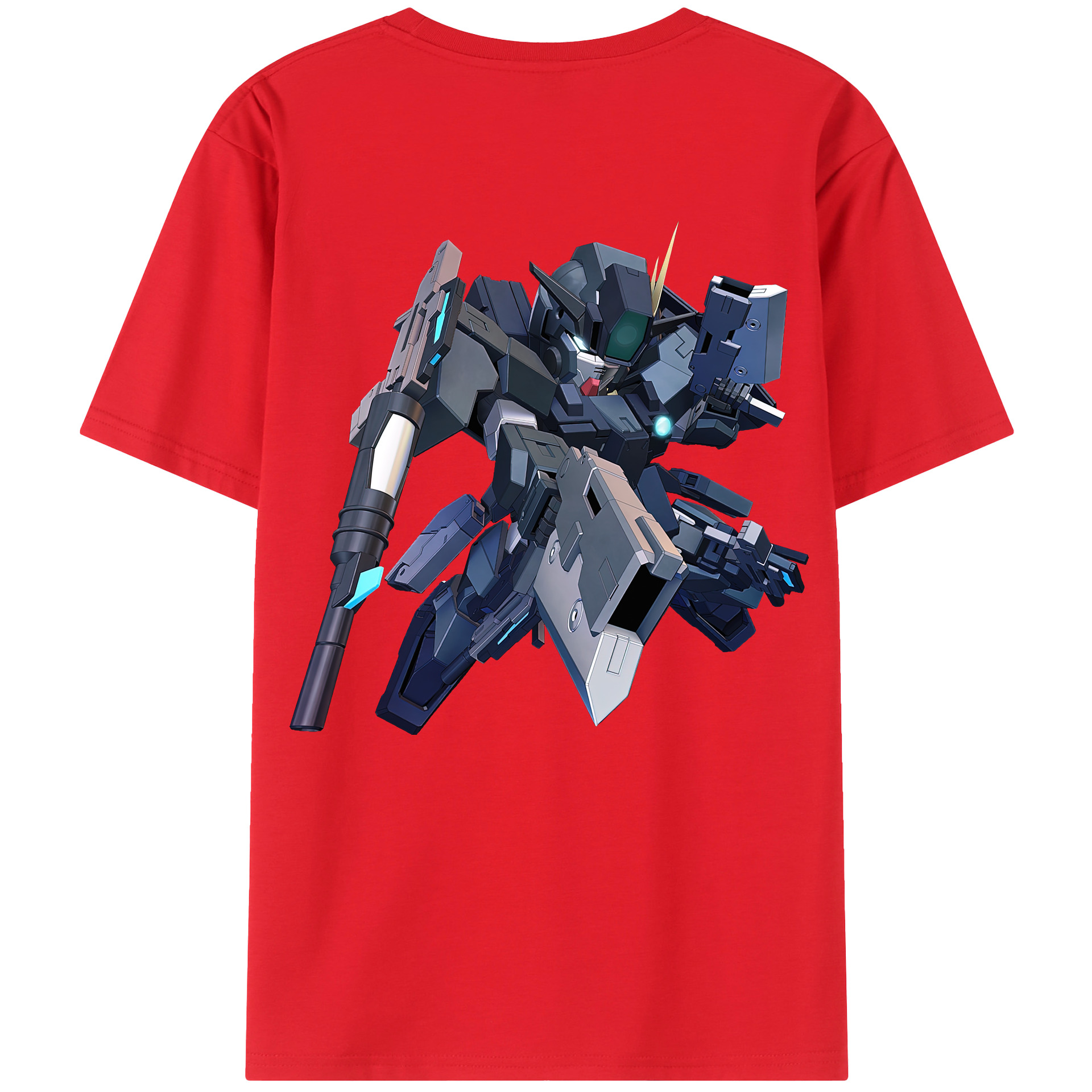 （画像用） 機動戦士ガンダム Mobile Suit Gundam レディース半袖Tシャツ(バックプリント)