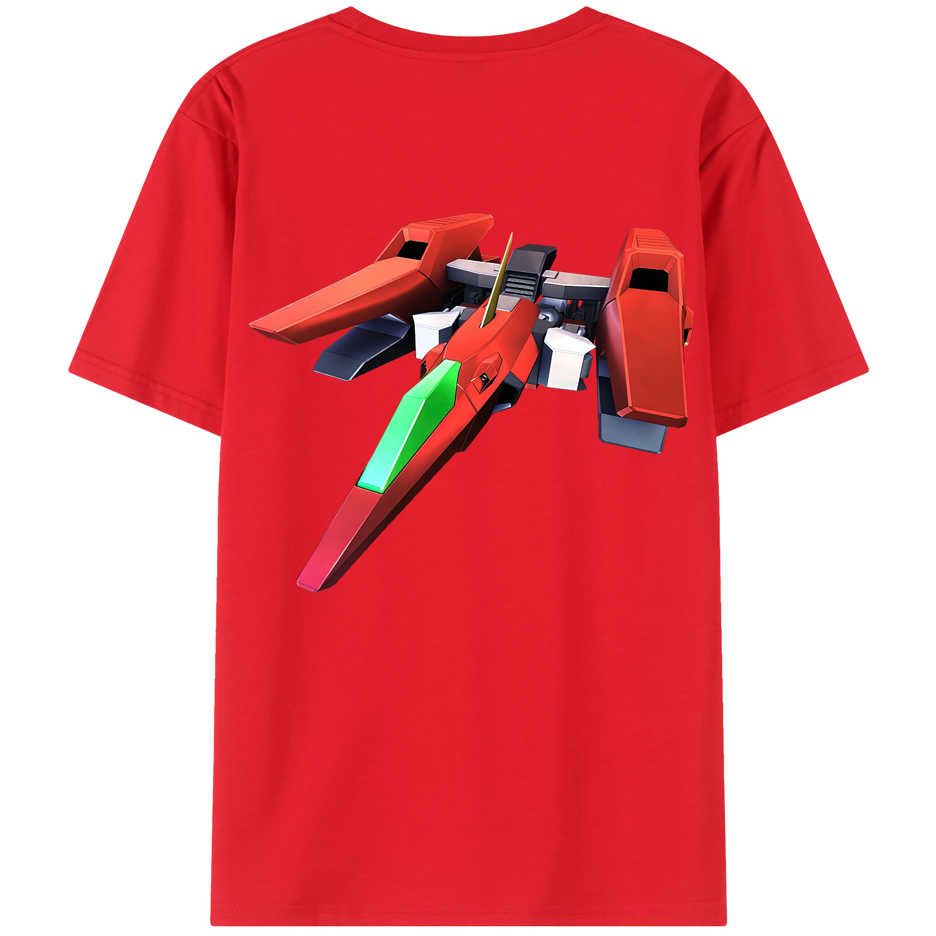 （画像用） 機動戦士ガンダム Mobile Suit Gundam レディース半袖Tシャツ(バックプリント)