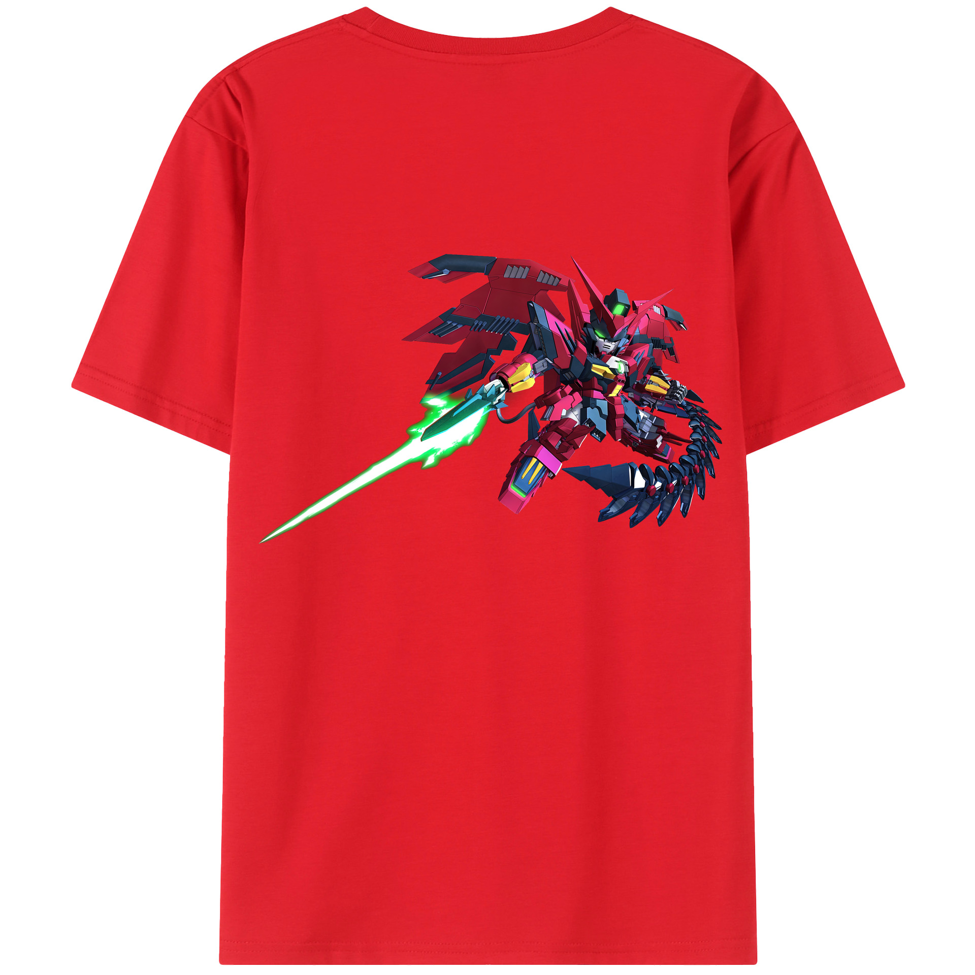 （画像用） 機動戦士ガンダム Mobile Suit Gundam レディース半袖Tシャツ(バックプリント)