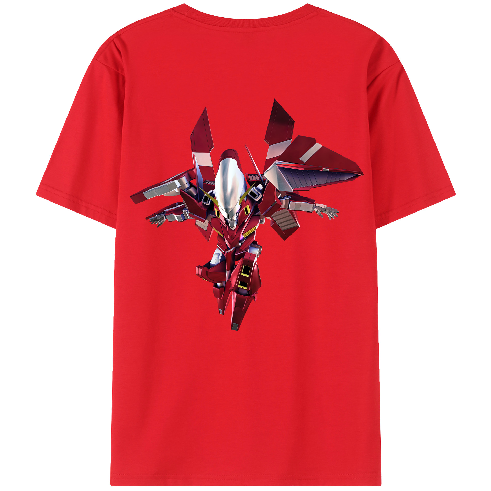 （画像用） 機動戦士ガンダム Mobile Suit Gundam レディース半袖Tシャツ(バックプリント)