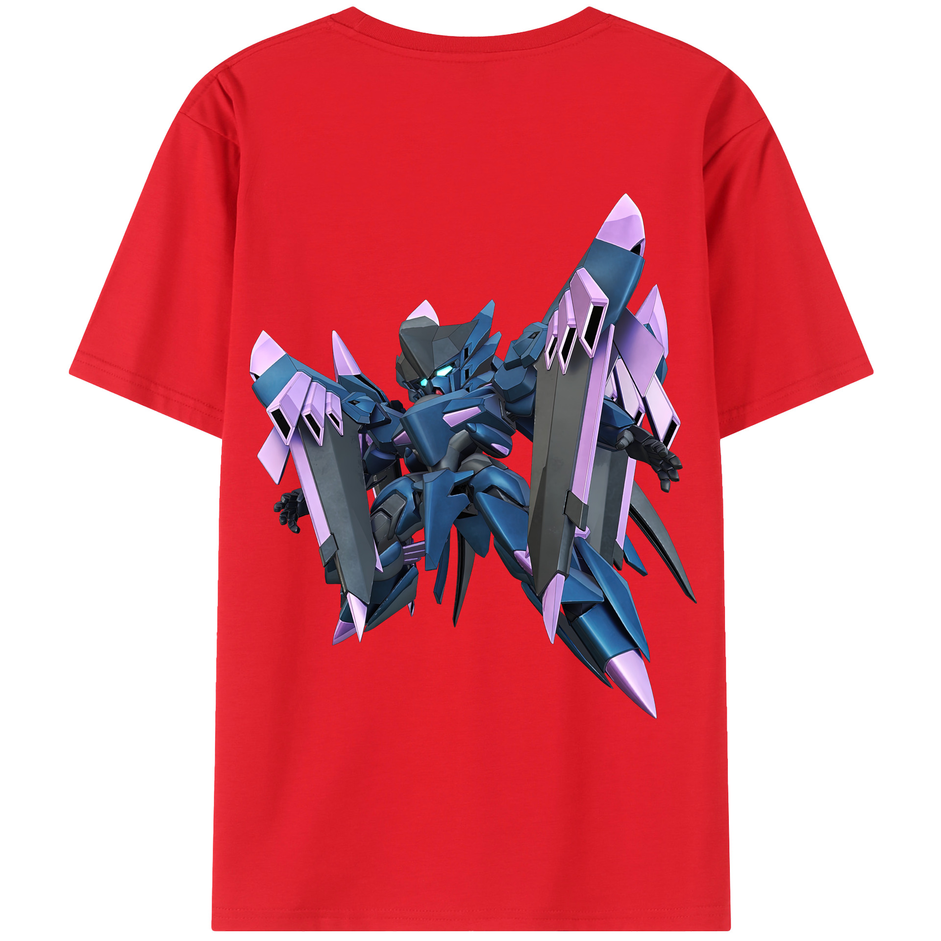（画像用） 機動戦士ガンダム Mobile Suit Gundam レディース半袖Tシャツ(バックプリント)