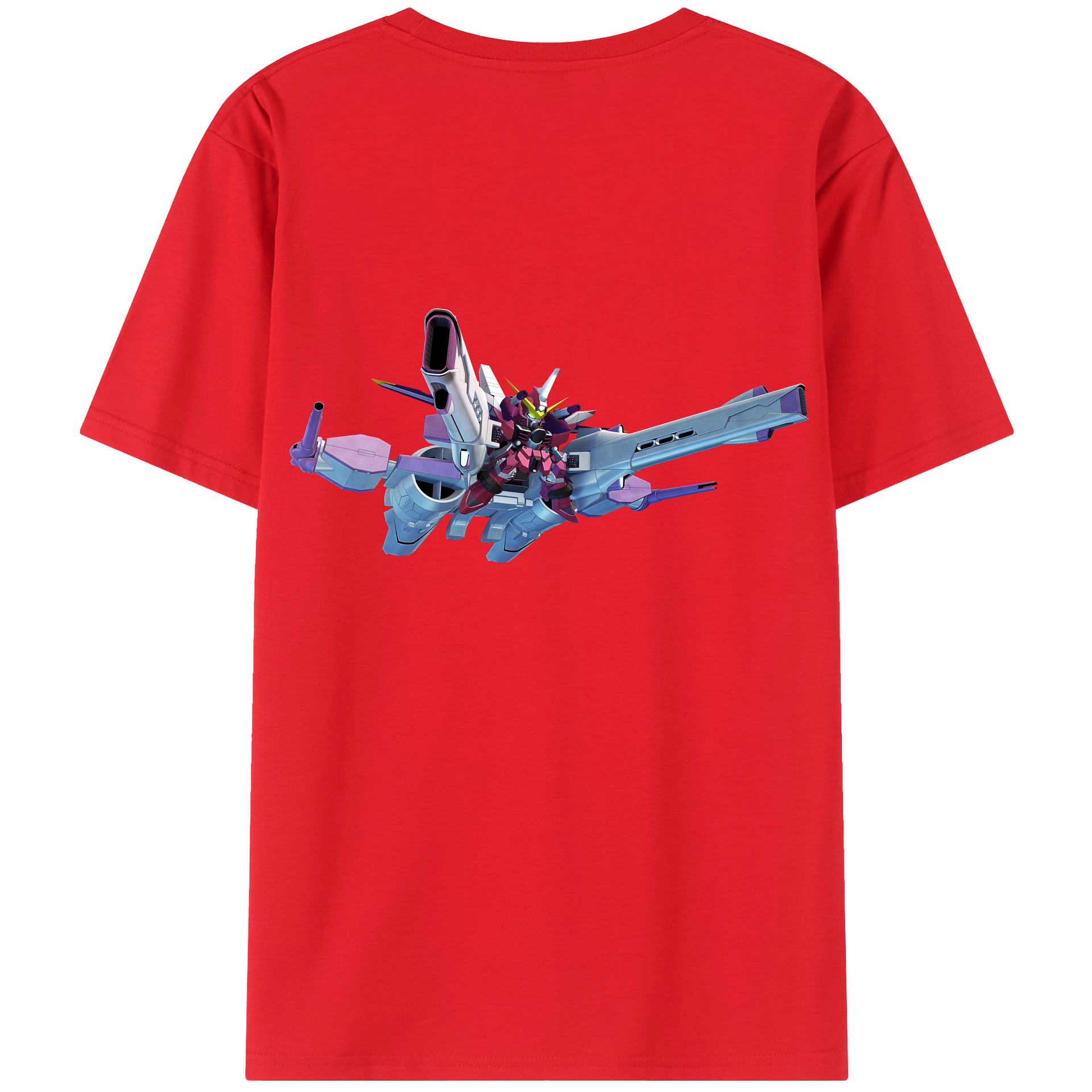 （画像用） 機動戦士ガンダム Mobile Suit Gundam レディース半袖Tシャツ(バックプリント)