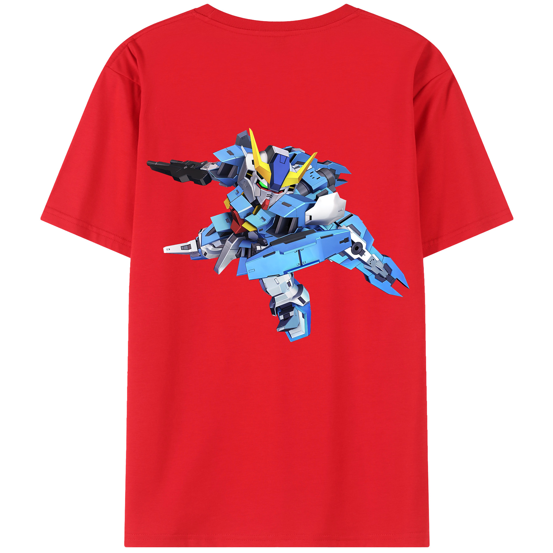 （画像用） 機動戦士ガンダム Mobile Suit Gundam レディース半袖Tシャツ(バックプリント)