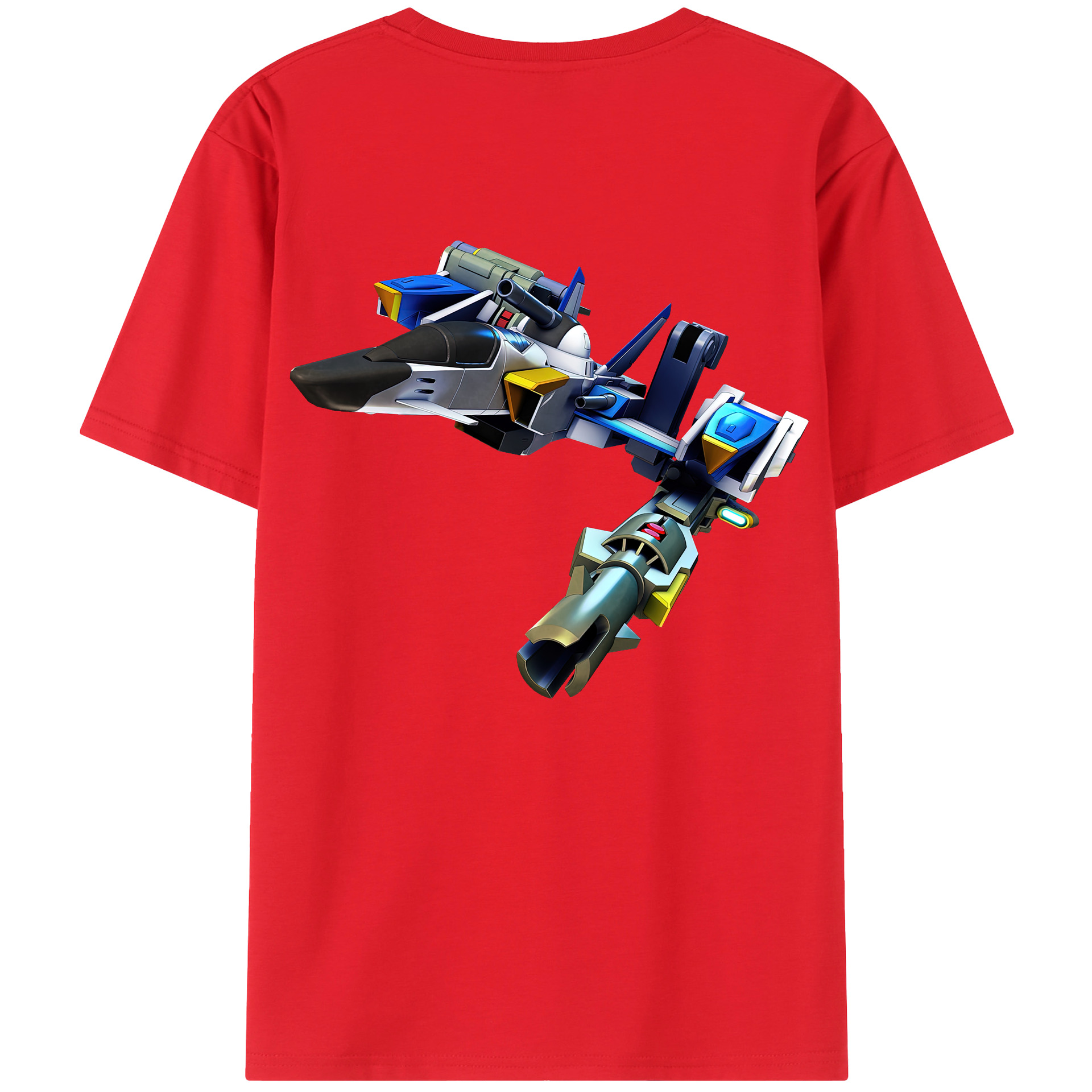 （画像用） 機動戦士ガンダム Mobile Suit Gundam レディース半袖Tシャツ(バックプリント)
