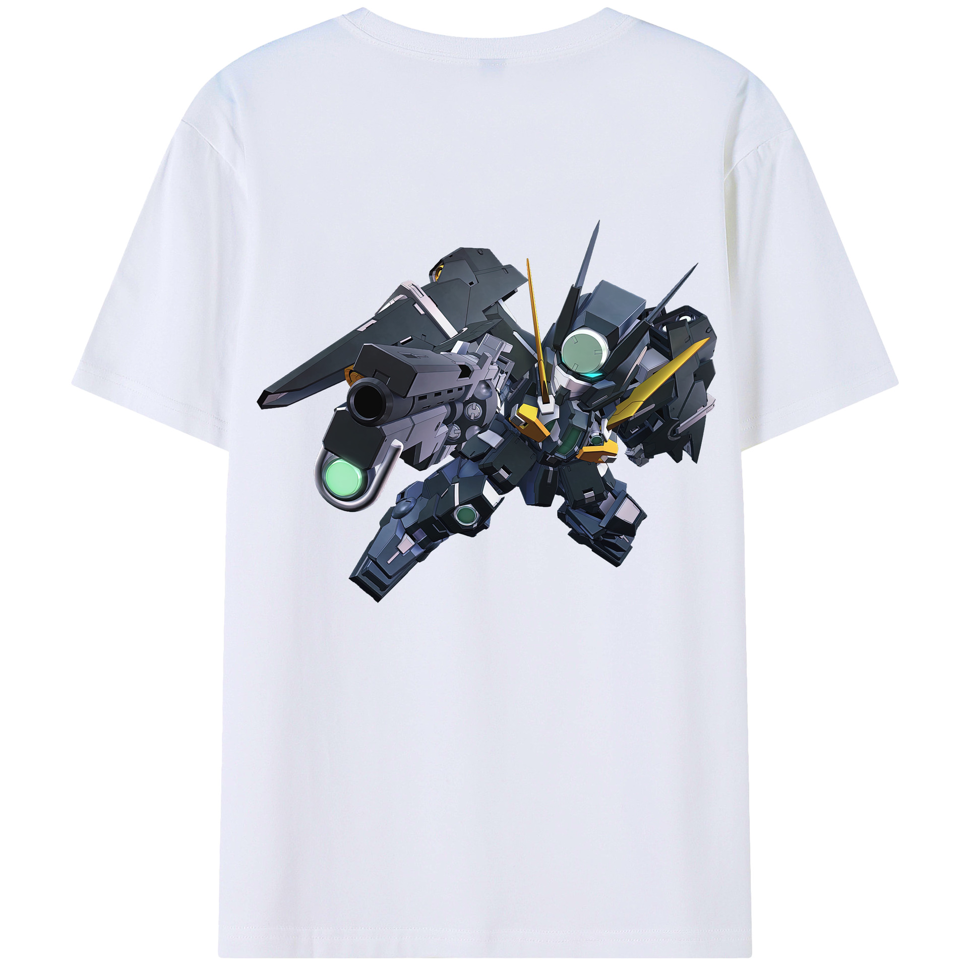 （画像用） 機動戦士ガンダム Mobile Suit Gundam レディース半袖Tシャツ(バックプリント)
