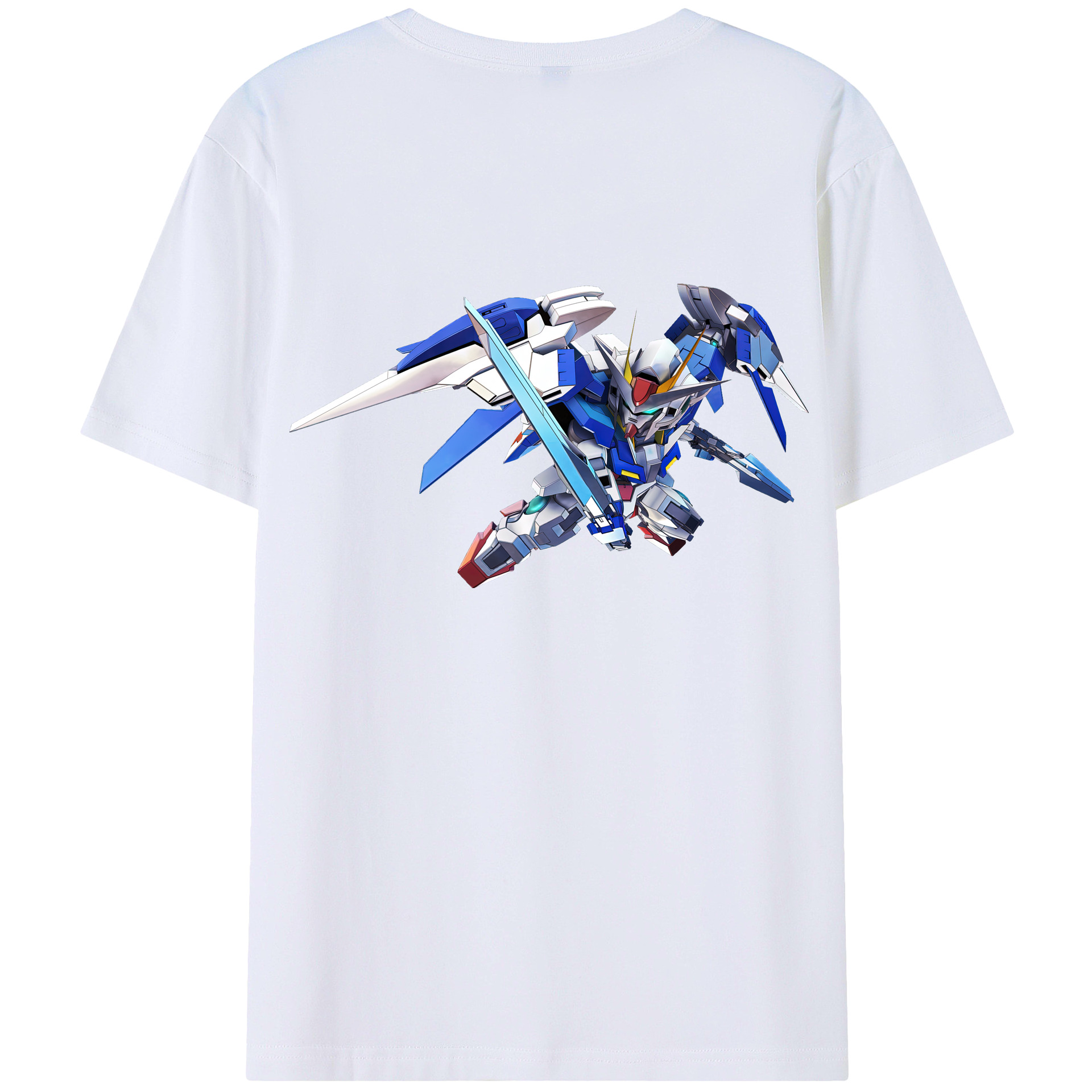 （画像用） 機動戦士ガンダム Mobile Suit Gundam レディース半袖Tシャツ(バックプリント)