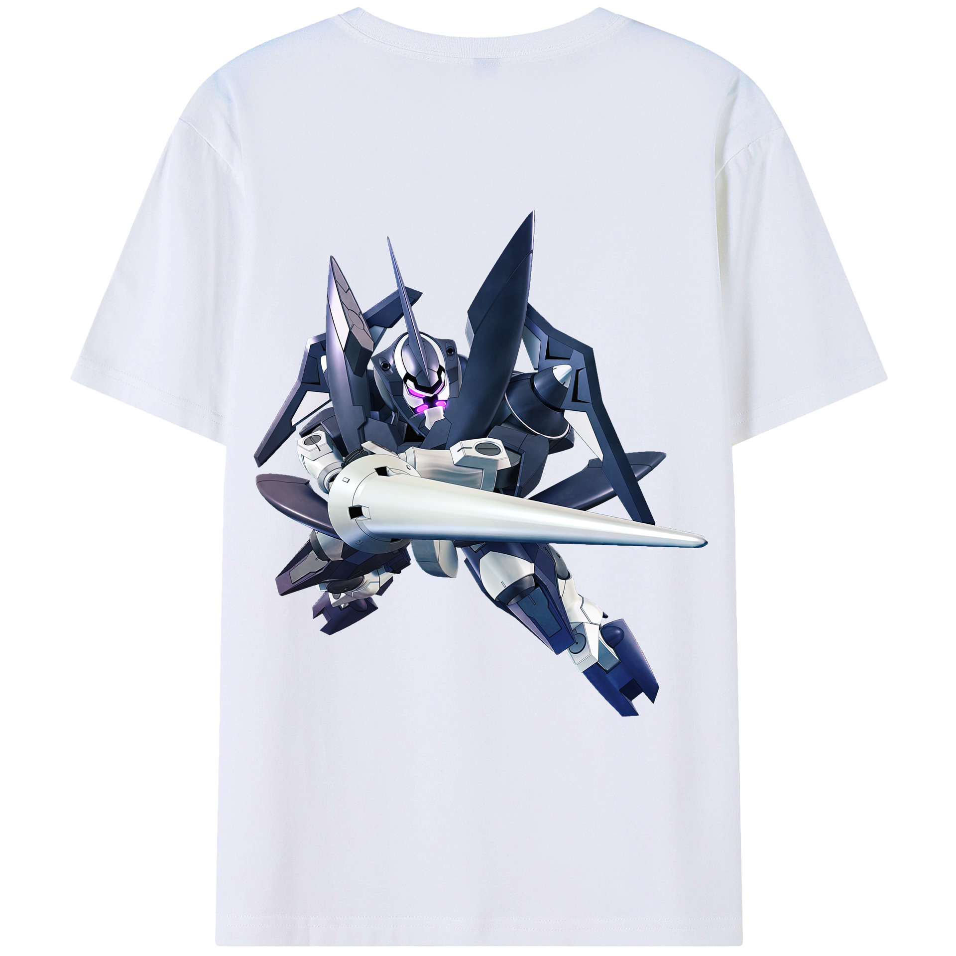 （画像用） 機動戦士ガンダム Mobile Suit Gundam レディース半袖Tシャツ(バックプリント)