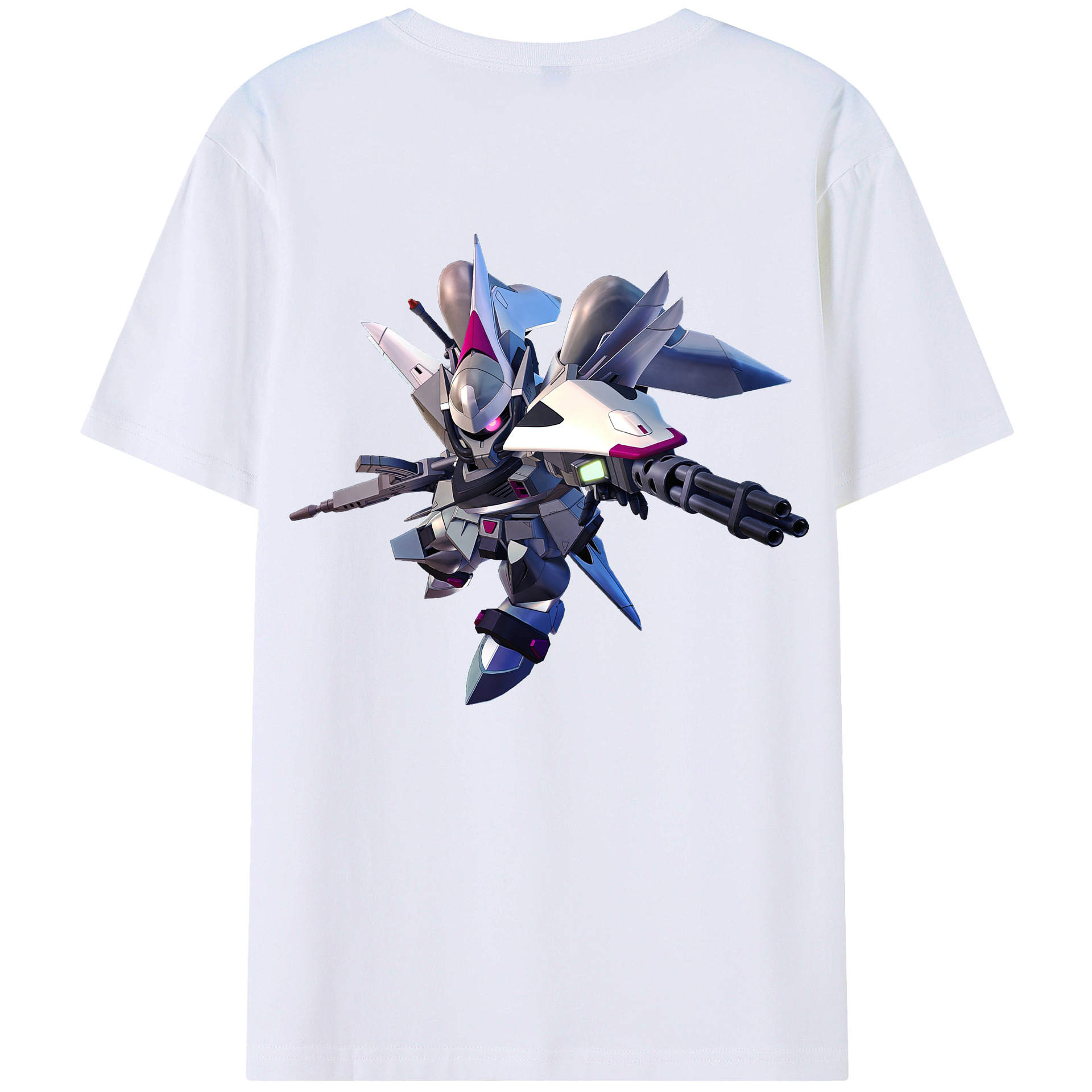 （画像用） 機動戦士ガンダム Mobile Suit Gundam レディース半袖Tシャツ(バックプリント)