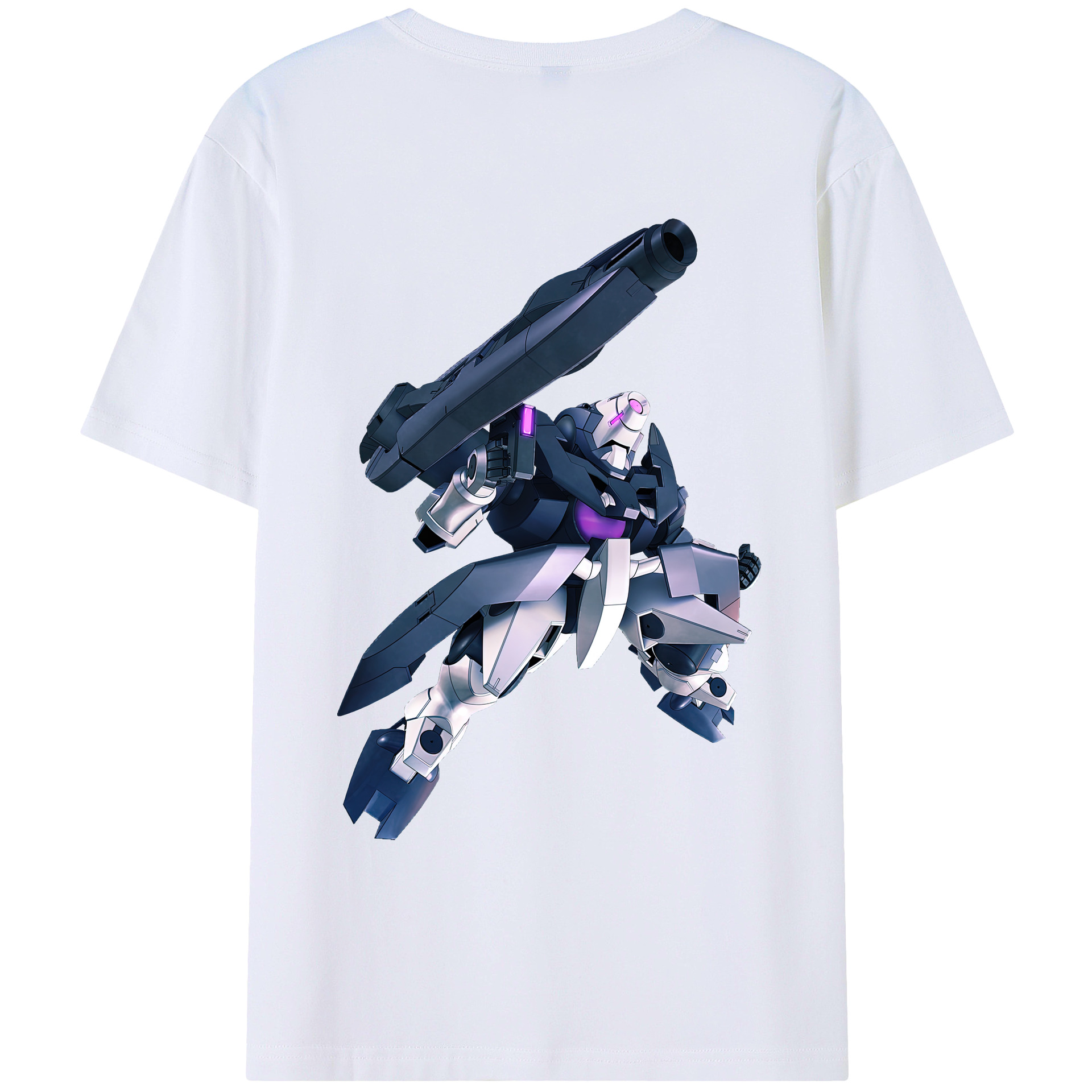 （画像用） 機動戦士ガンダム Mobile Suit Gundam レディース半袖Tシャツ(バックプリント)