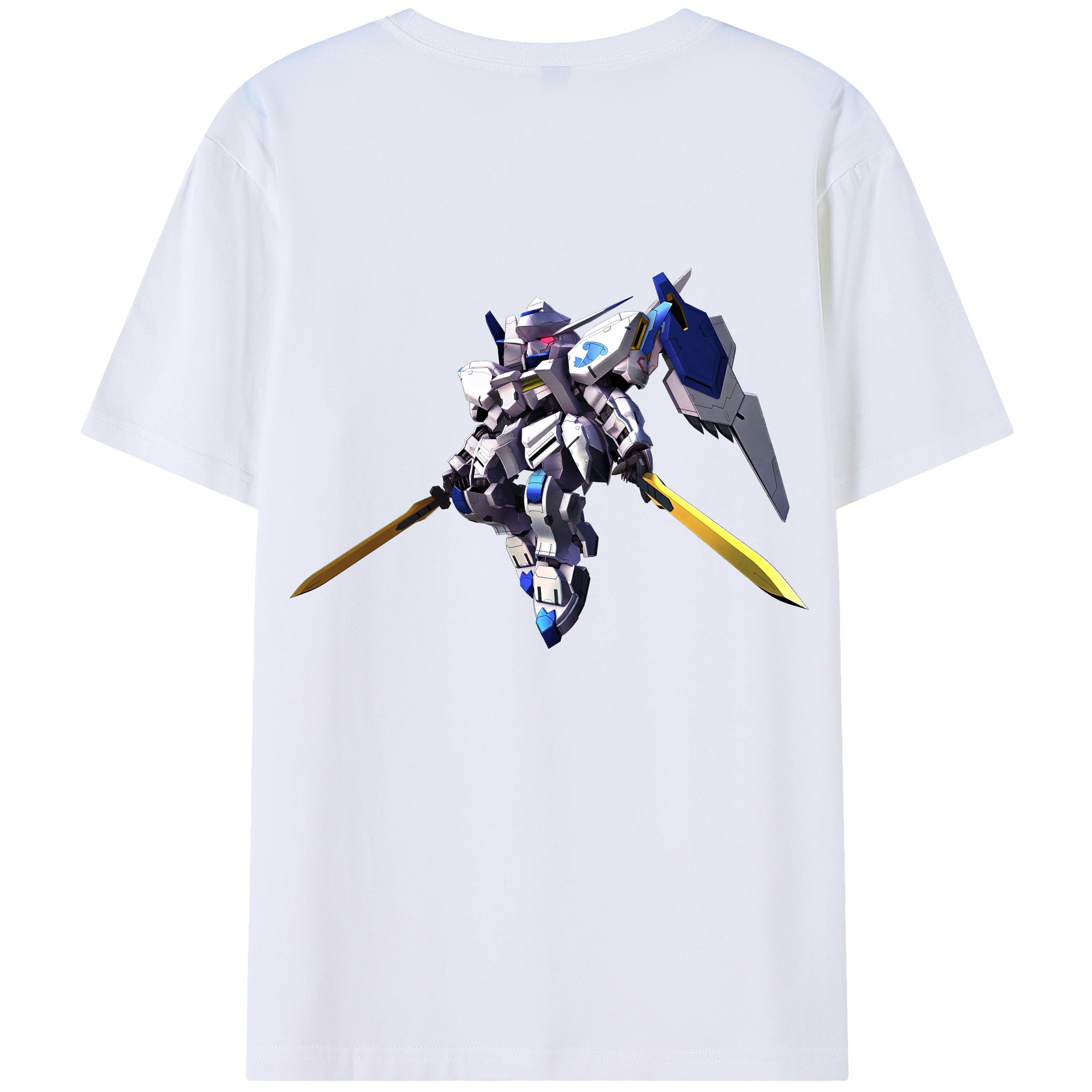 （画像用） 機動戦士ガンダム Mobile Suit Gundam レディース半袖Tシャツ(バックプリント)