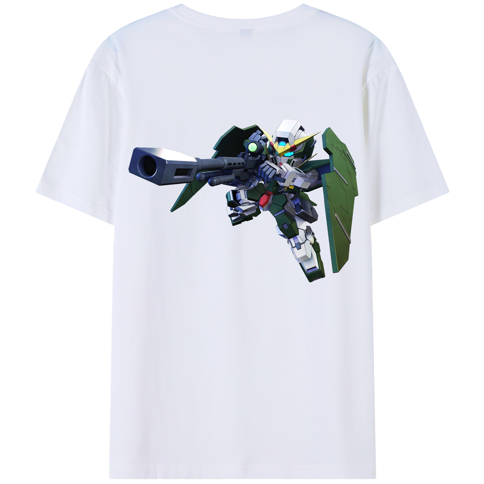 （画像用） 機動戦士ガンダム Mobile Suit Gundam レディース半袖Tシャツ(バックプリント)