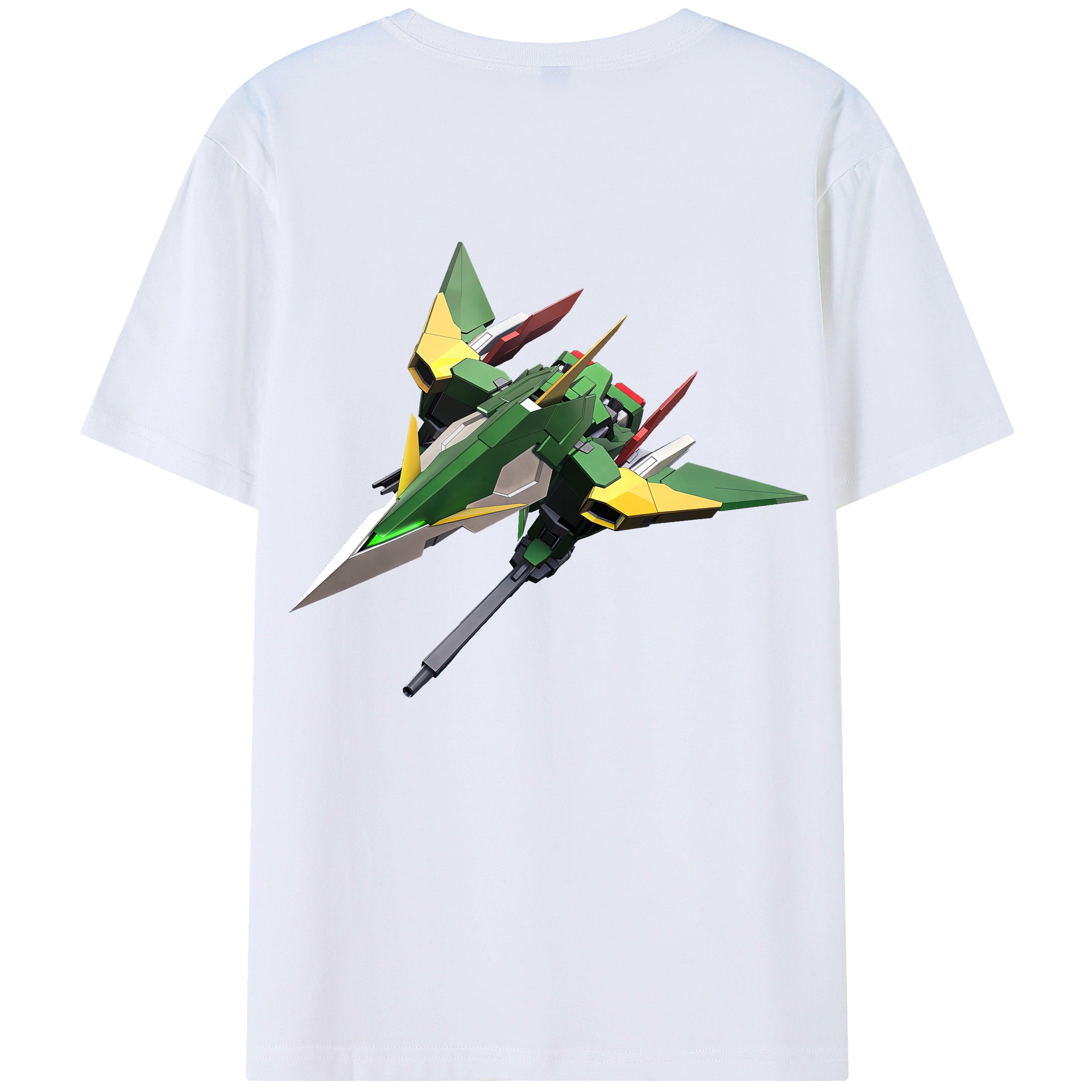 （画像用） 機動戦士ガンダム Mobile Suit Gundam レディース半袖Tシャツ(バックプリント)