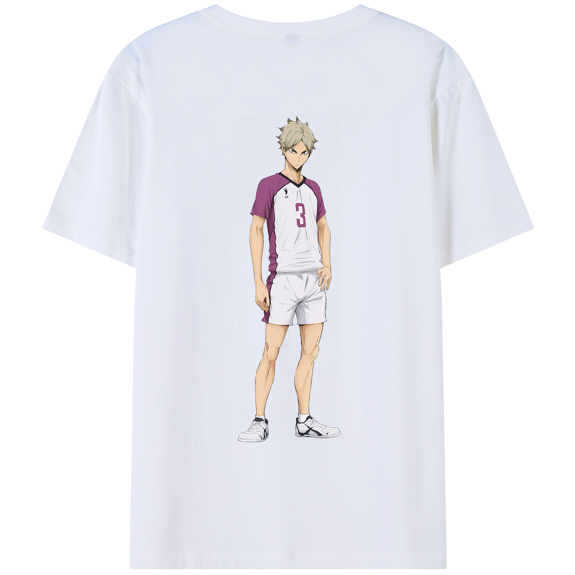 （画像用） 機動戦士ガンダム Mobile Suit Gundam レディース半袖Tシャツ(バックプリント)