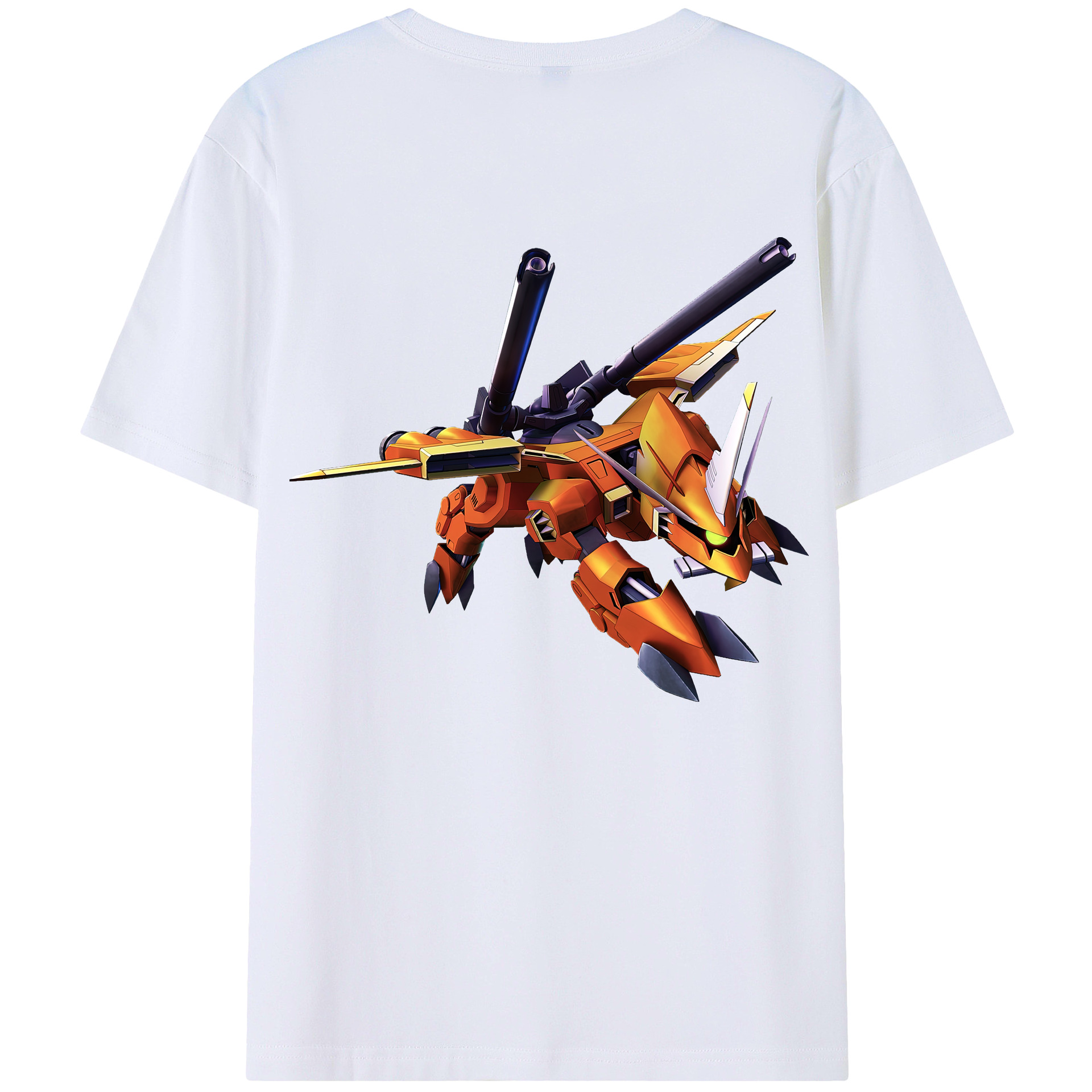 （画像用） 機動戦士ガンダム Mobile Suit Gundam レディース半袖Tシャツ(バックプリント)