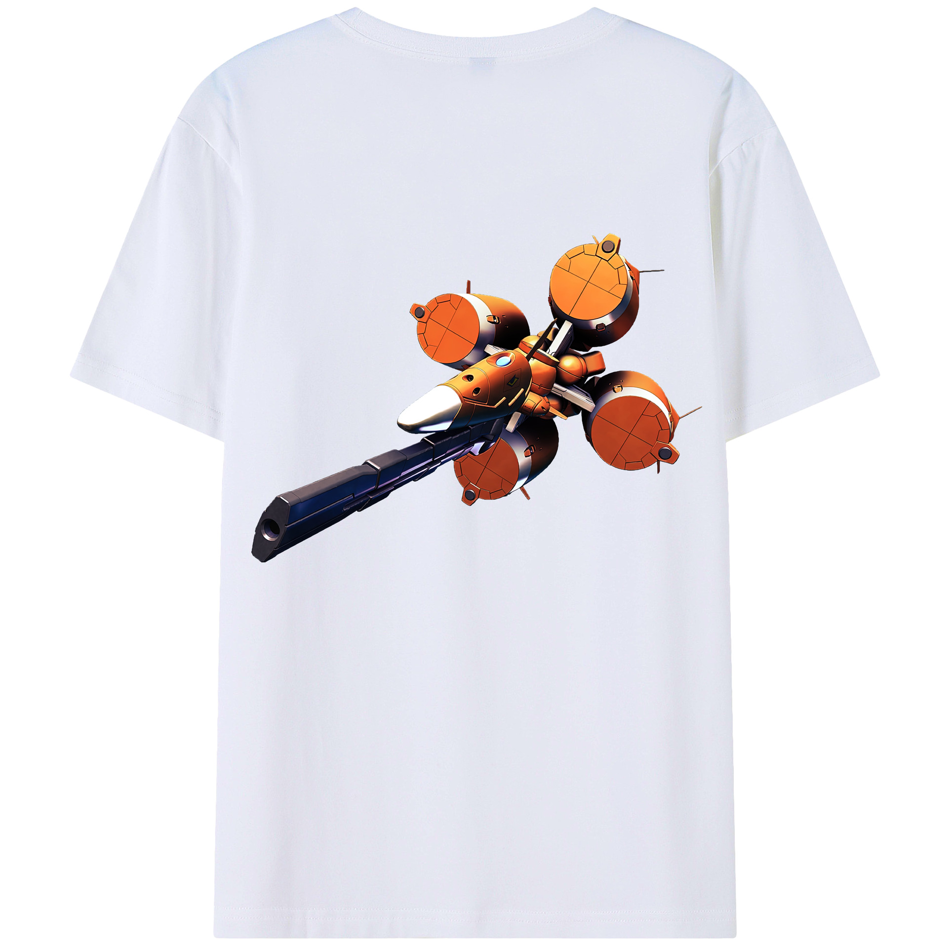 （画像用） 機動戦士ガンダム Mobile Suit Gundam レディース半袖Tシャツ(バックプリント)