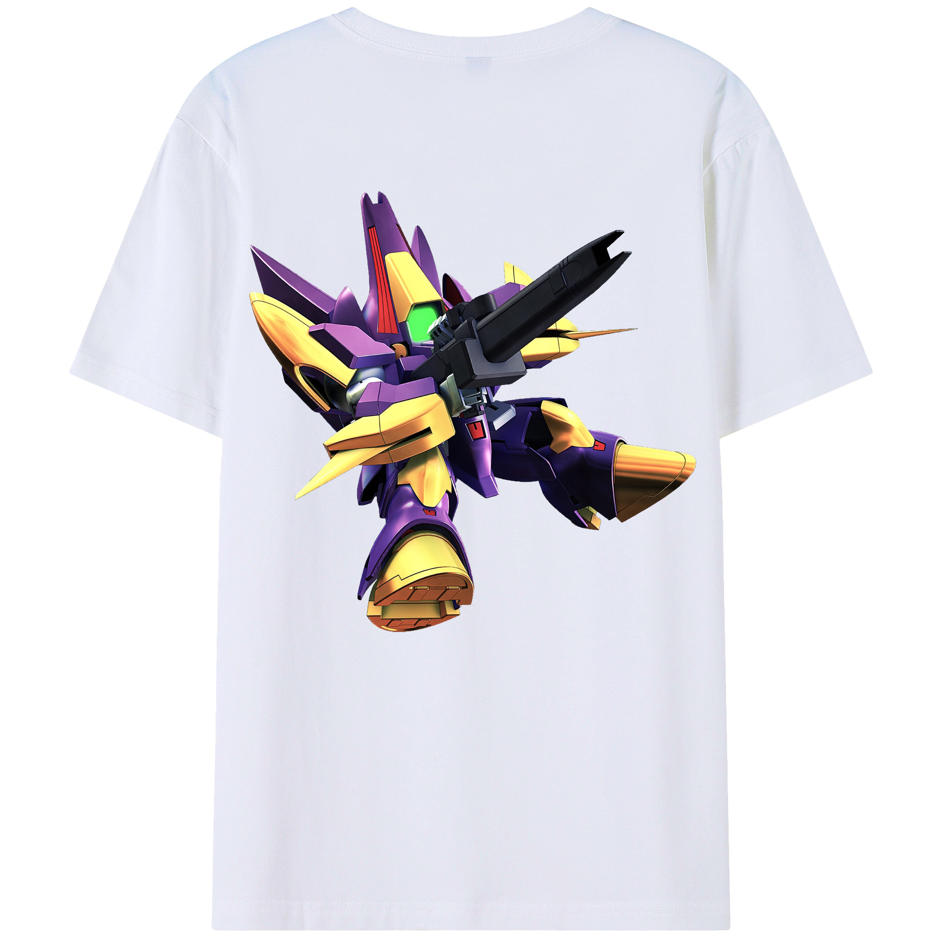 （画像用） 機動戦士ガンダム Mobile Suit Gundam レディース半袖Tシャツ(バックプリント)