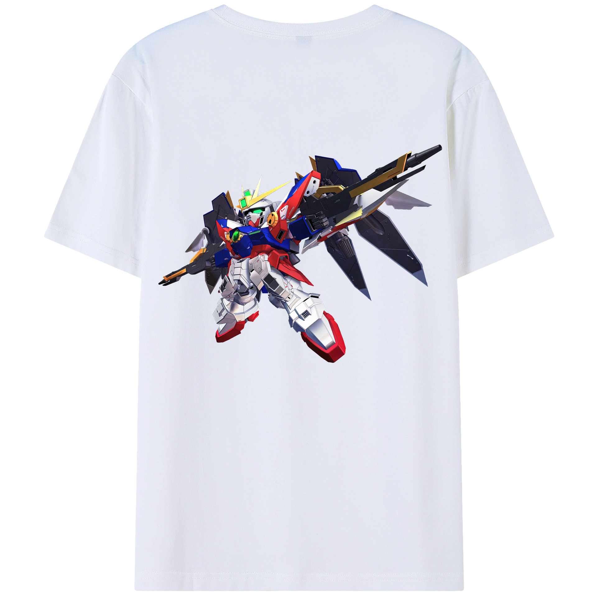（画像用） 機動戦士ガンダム Mobile Suit Gundam レディース半袖Tシャツ(バックプリント)