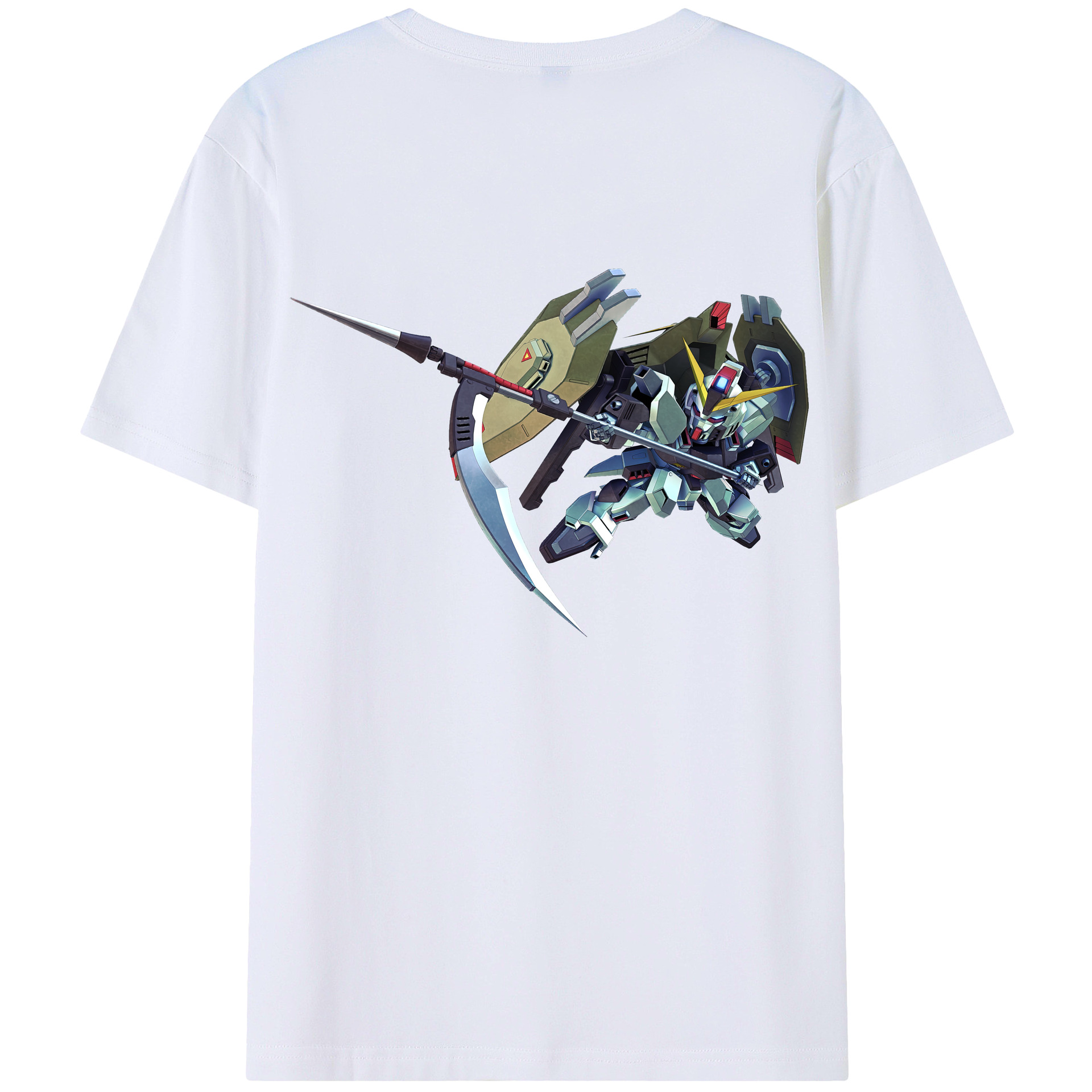 （画像用） 機動戦士ガンダム Mobile Suit Gundam レディース半袖Tシャツ(バックプリント)