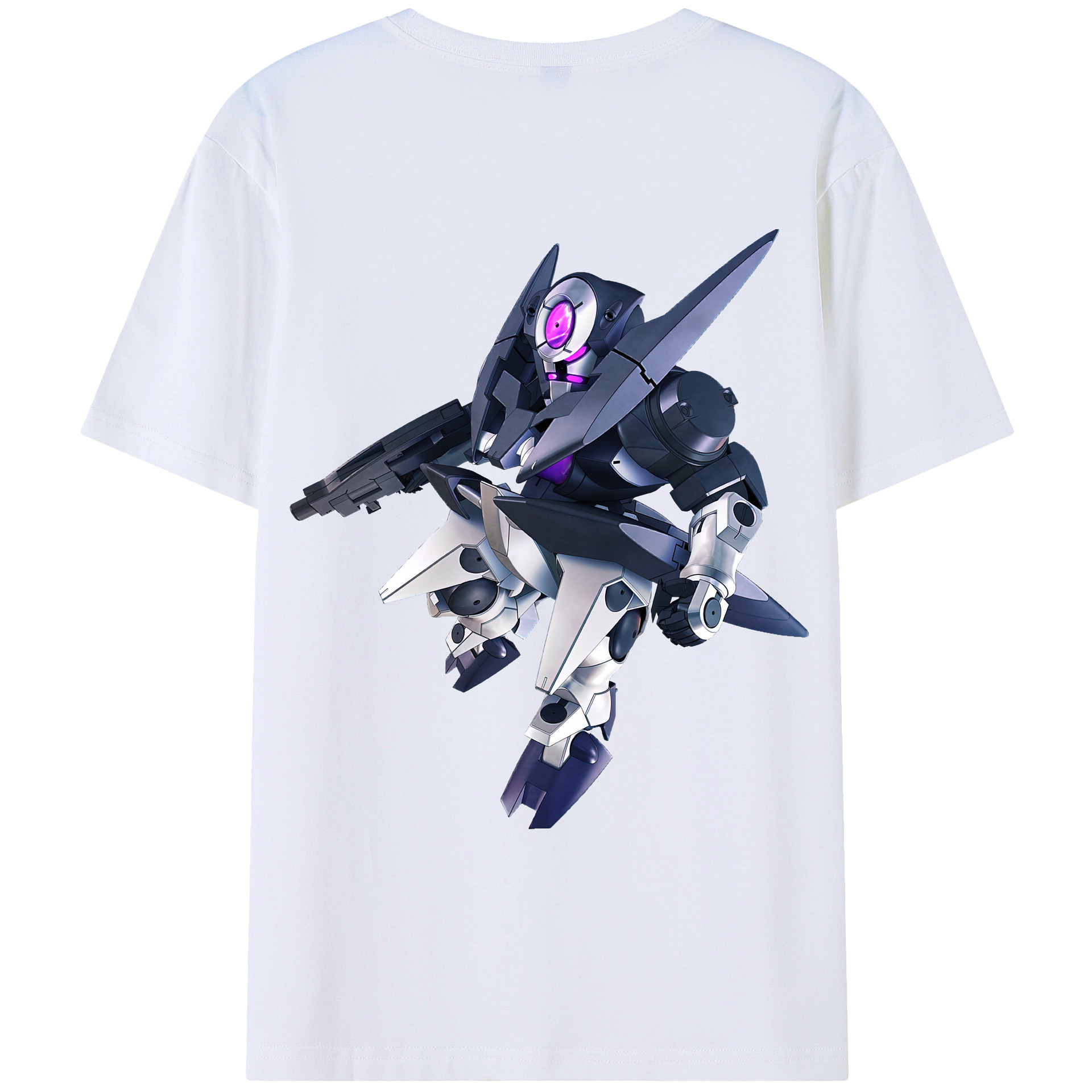 （画像用） 機動戦士ガンダム Mobile Suit Gundam レディース半袖Tシャツ(バックプリント)