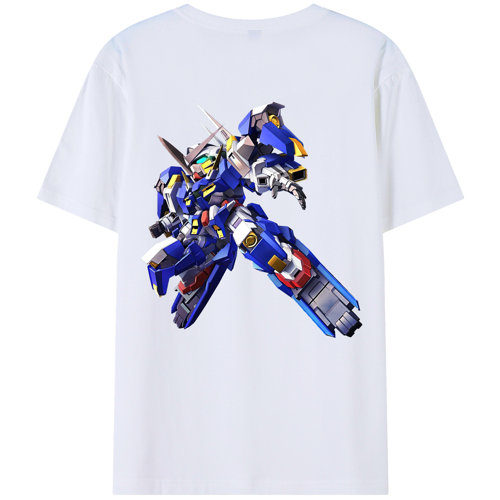 （画像用） 機動戦士ガンダム Mobile Suit Gundam レディース半袖Tシャツ(バックプリント)