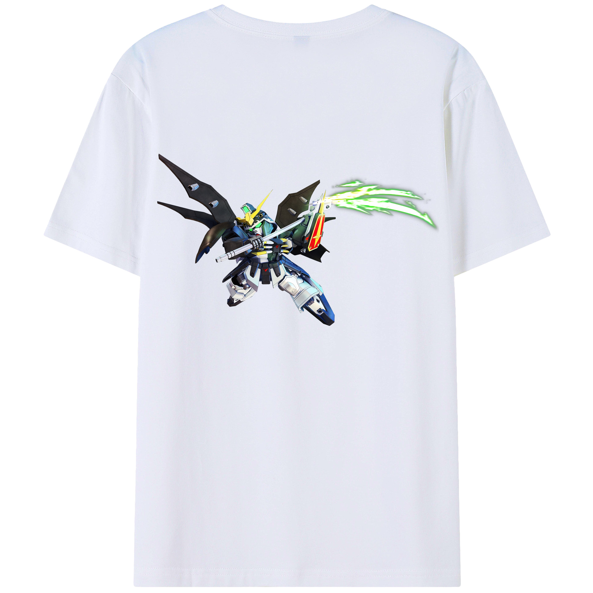 （画像用） 機動戦士ガンダム Mobile Suit Gundam レディース半袖Tシャツ(バックプリント)